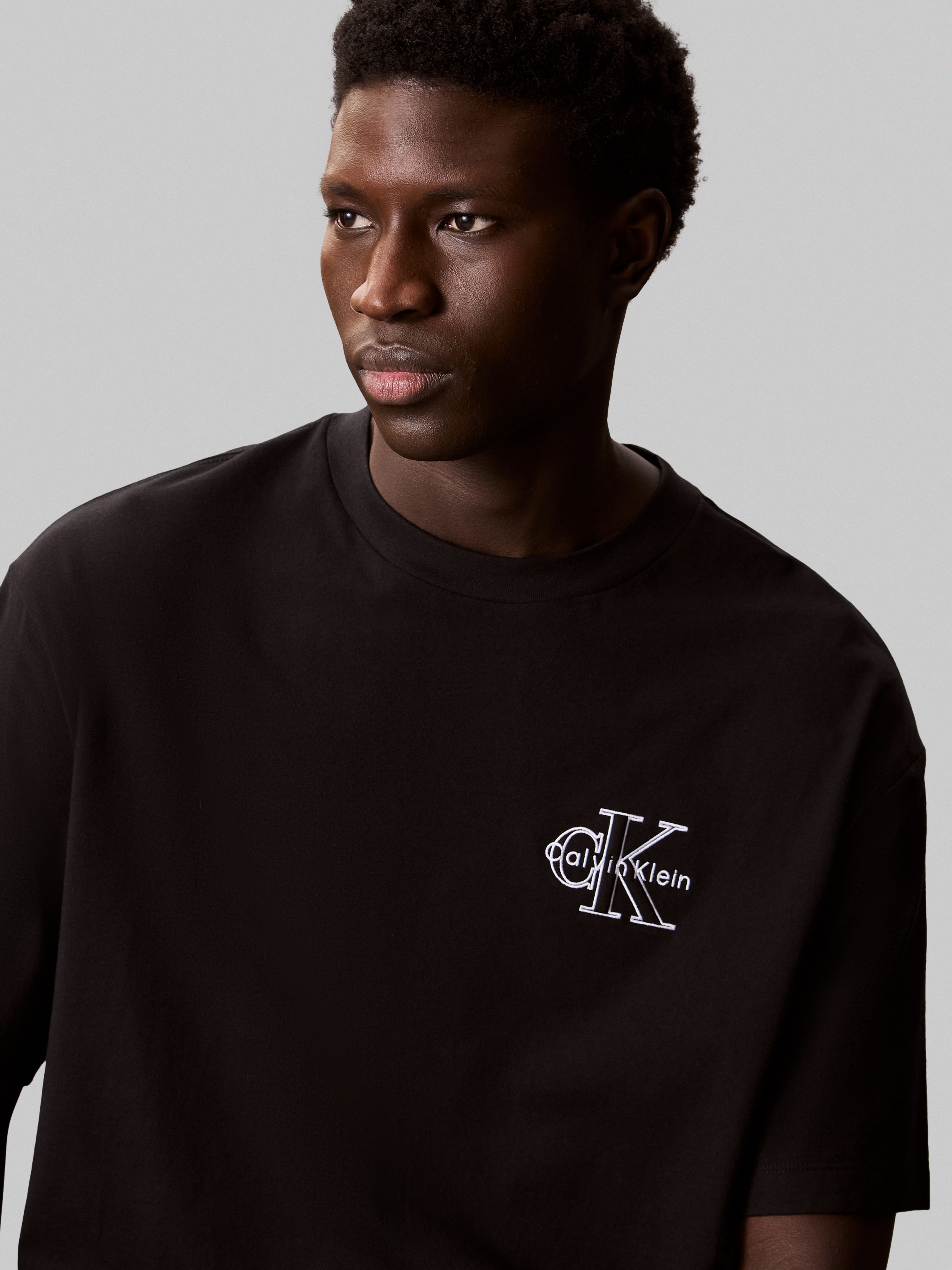 Thumbnail - Calvin Klein Jeans T-Shirt "A- SS REL SEASONAL MONOLOGO TEE" Mit Rundhalsausschnitt