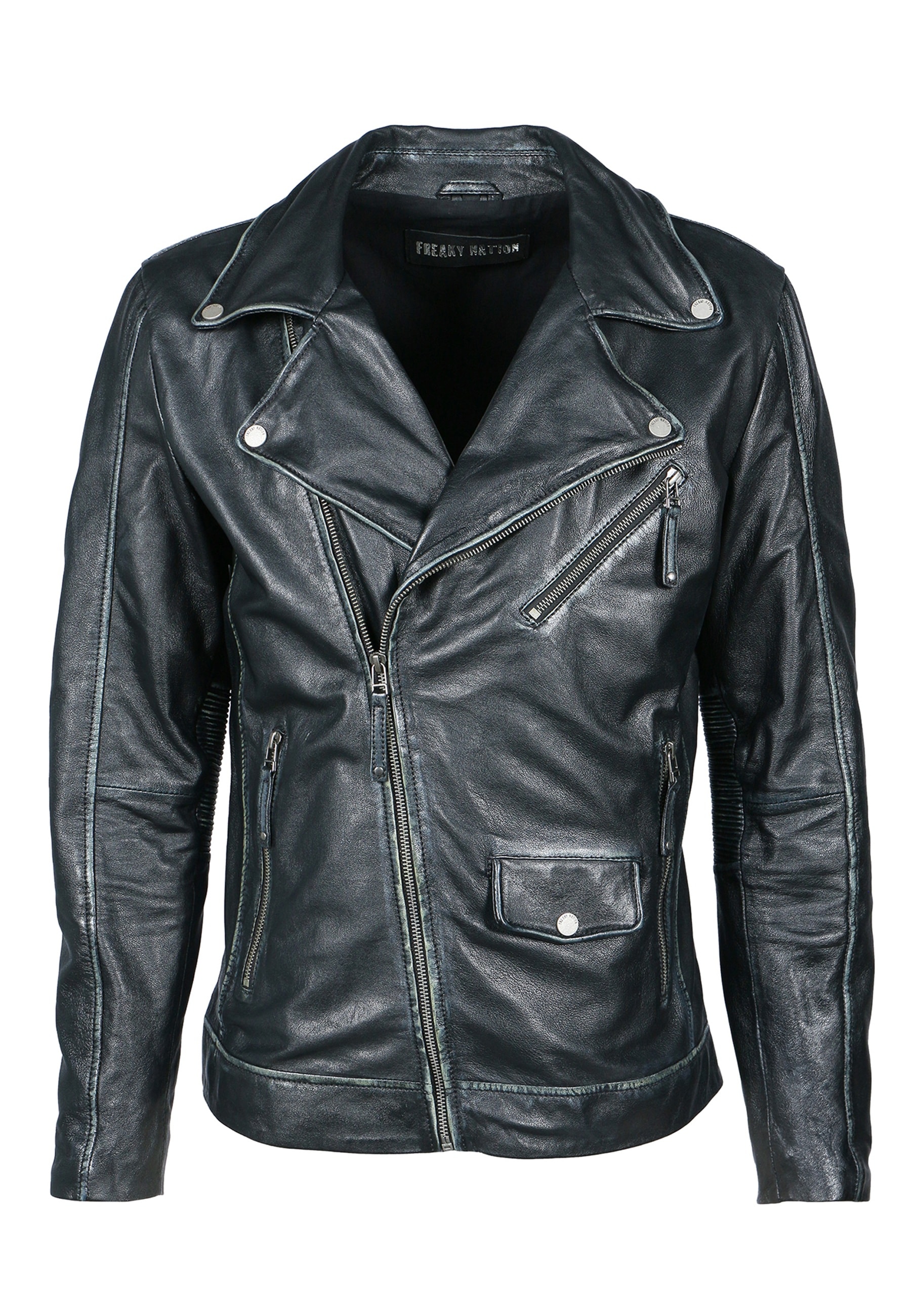 Freaky Nation Lederjacke »Mr.Buzz-FN«