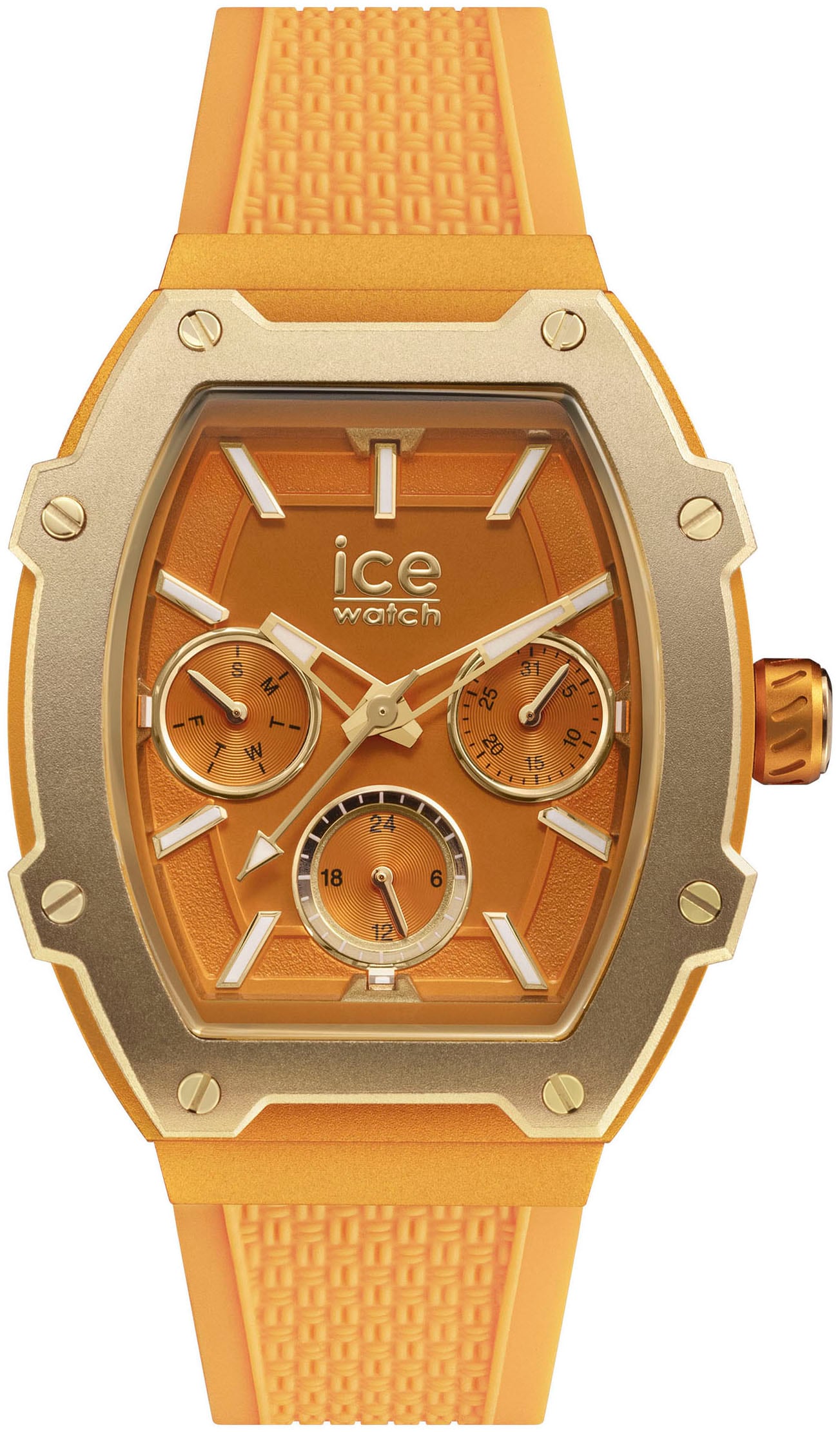 ice-watch Multifunktionsuhr »ICE boliday summer - Alu - Small - MT«, Quarzuhr, Armbanduhr, Damenuhr, Datum, 12/24-Stunden-Anzeige