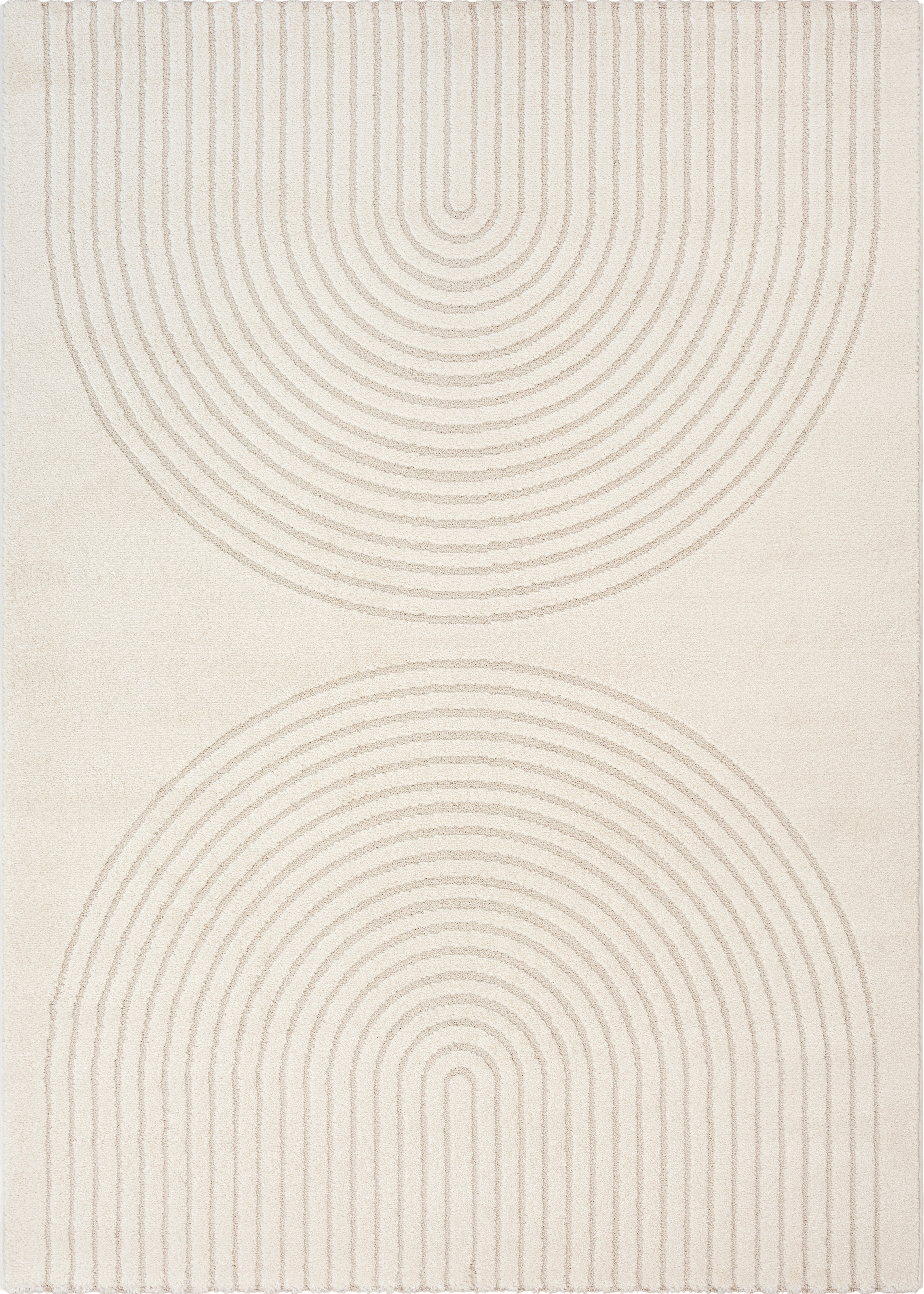 merinos Teppich »Eclipse« rechteckig 14 mm Höhe moderner Wohnzimmer Teppich, geometrisches Design