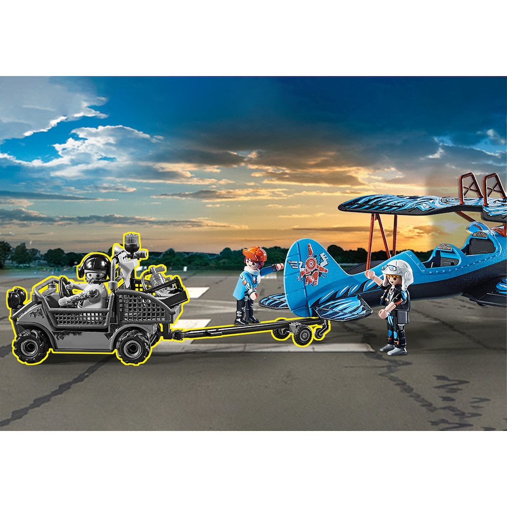 Playmobil® Konstruktions-Spielset »Doppeldecker "Phönix" (70831), Air Stuntshow«, (45 St.)