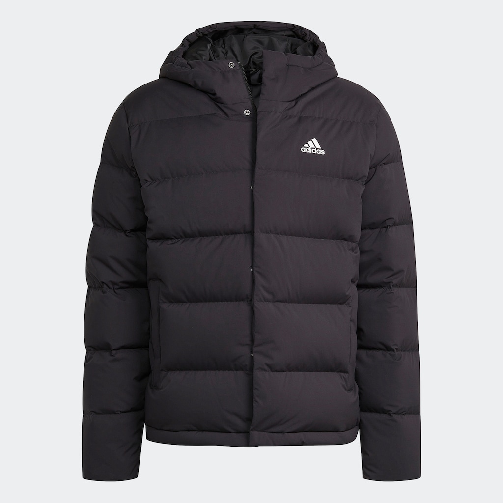 adidas Sportswear Outdoorjacke »HELIONIC HOODED DAUNENJACKE«, mit Kapuze