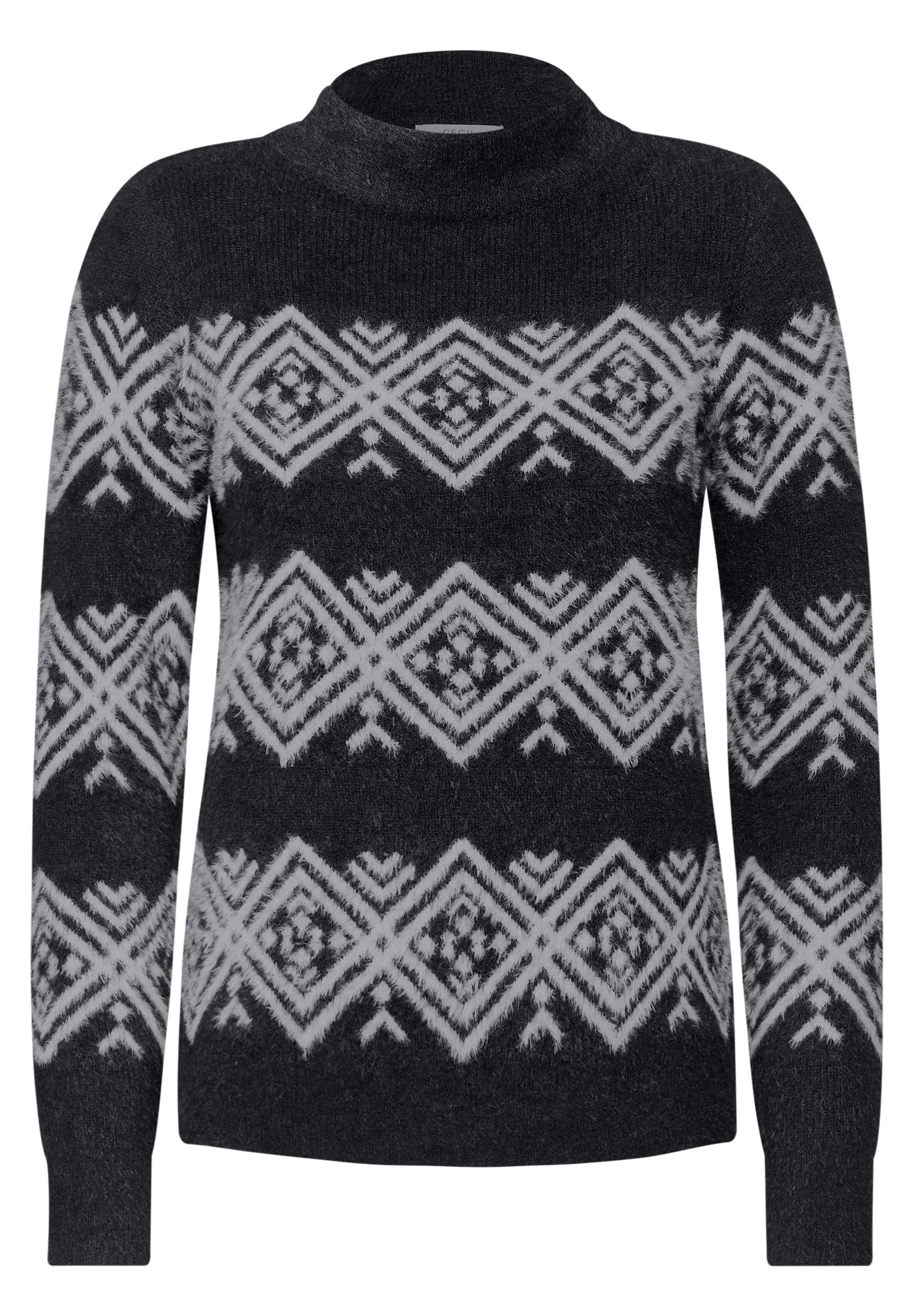 Cecil Strickpullover, mit grafischem Muster