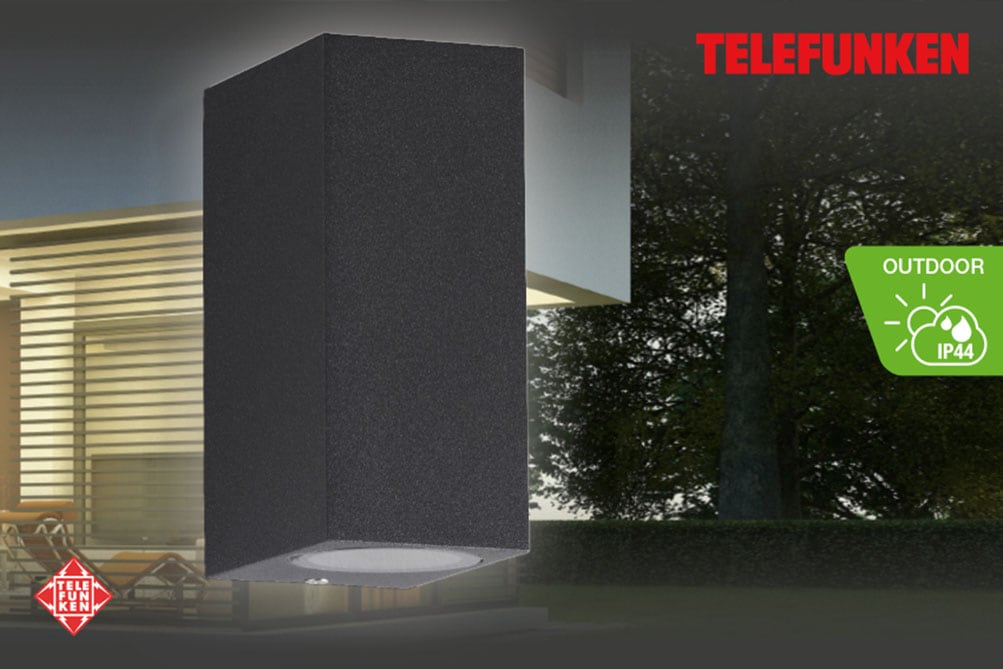 Telefunken LED Außen-Wandleuchte "SORIA"