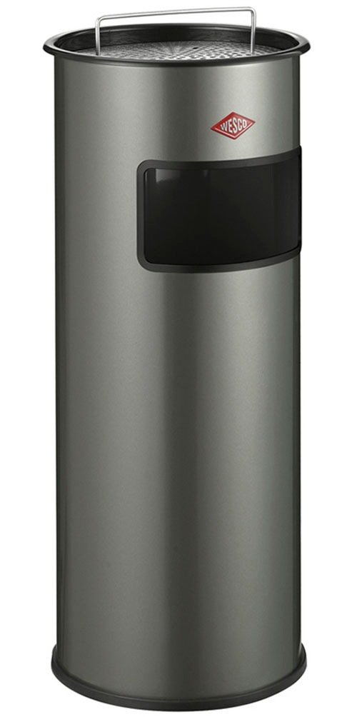 WESCO Aschenbecher 1 Behälter Standascher mit Sieb, 50 Liter günstig online kaufen