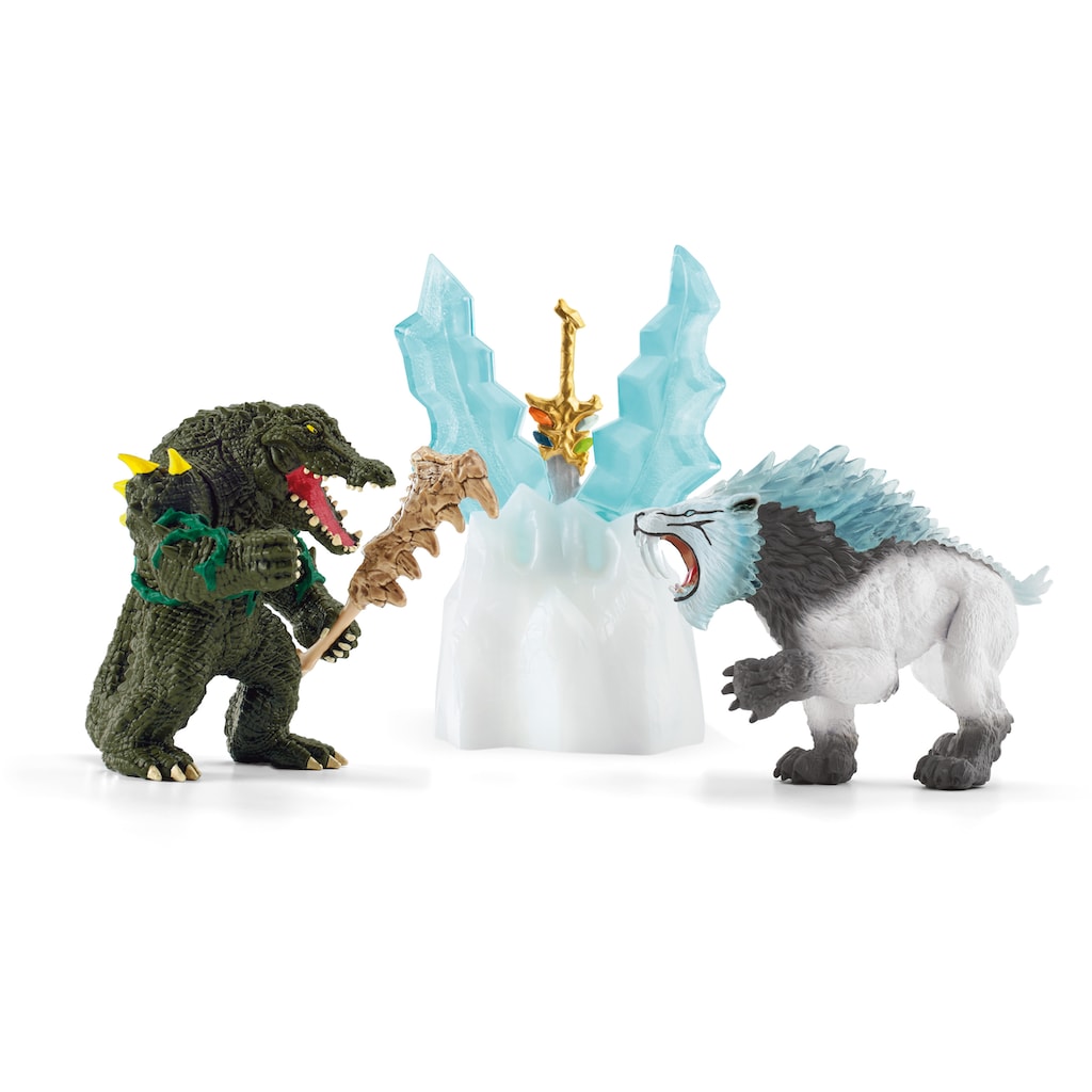 Schleich® Spielwelt »ELDRADOR®, Angriff auf die Eisfestung (42497)«, (Set)