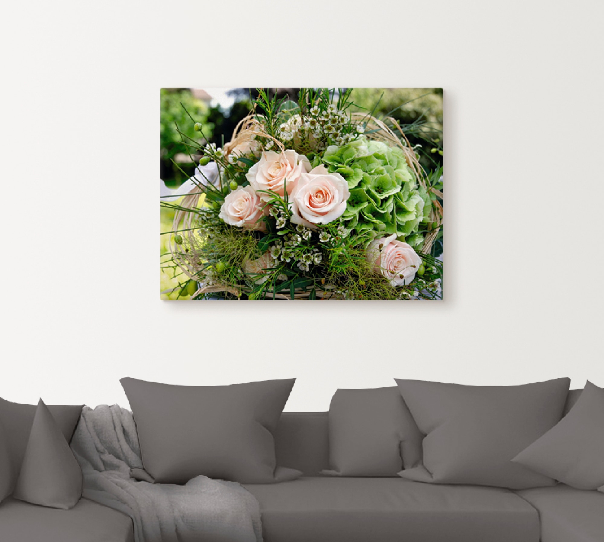 Artland Wandbild »Blumenstrauss«, Blumen, (1 St.), als Alubild, Outdoorbild, Leinwandbild, Poster in verschied. Größen