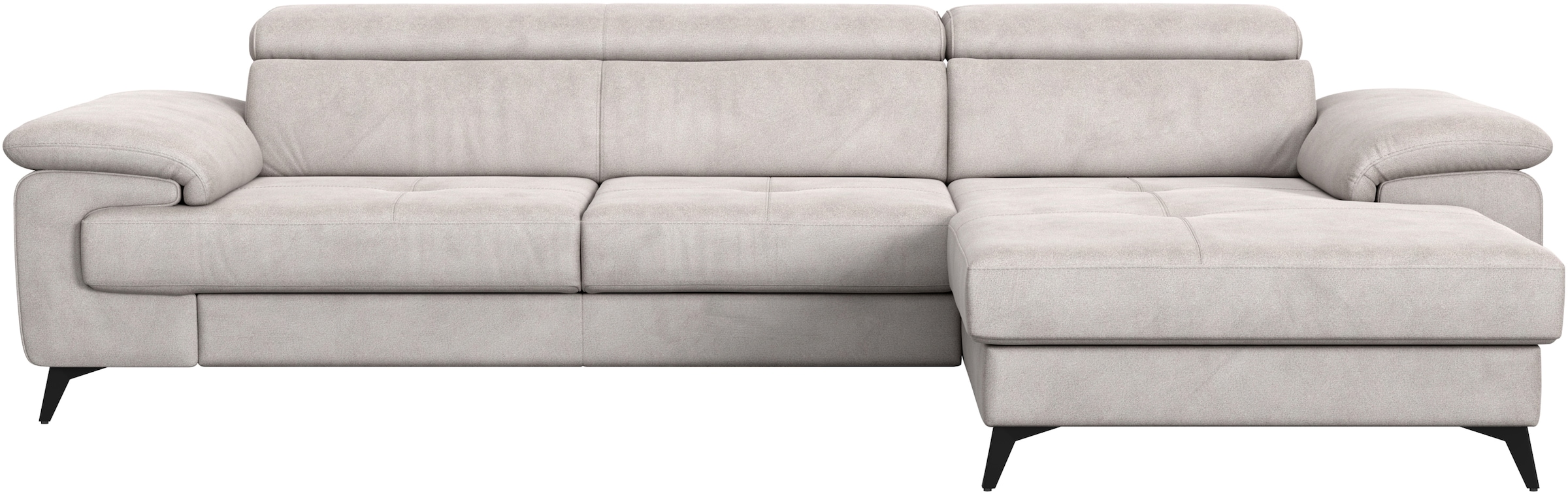 COTTA Ecksofa »Astra L-Form, Breite 300 cm« inkl. Kopfteilverstellung, wahlweise mit Bettfunktion und Bettkasten