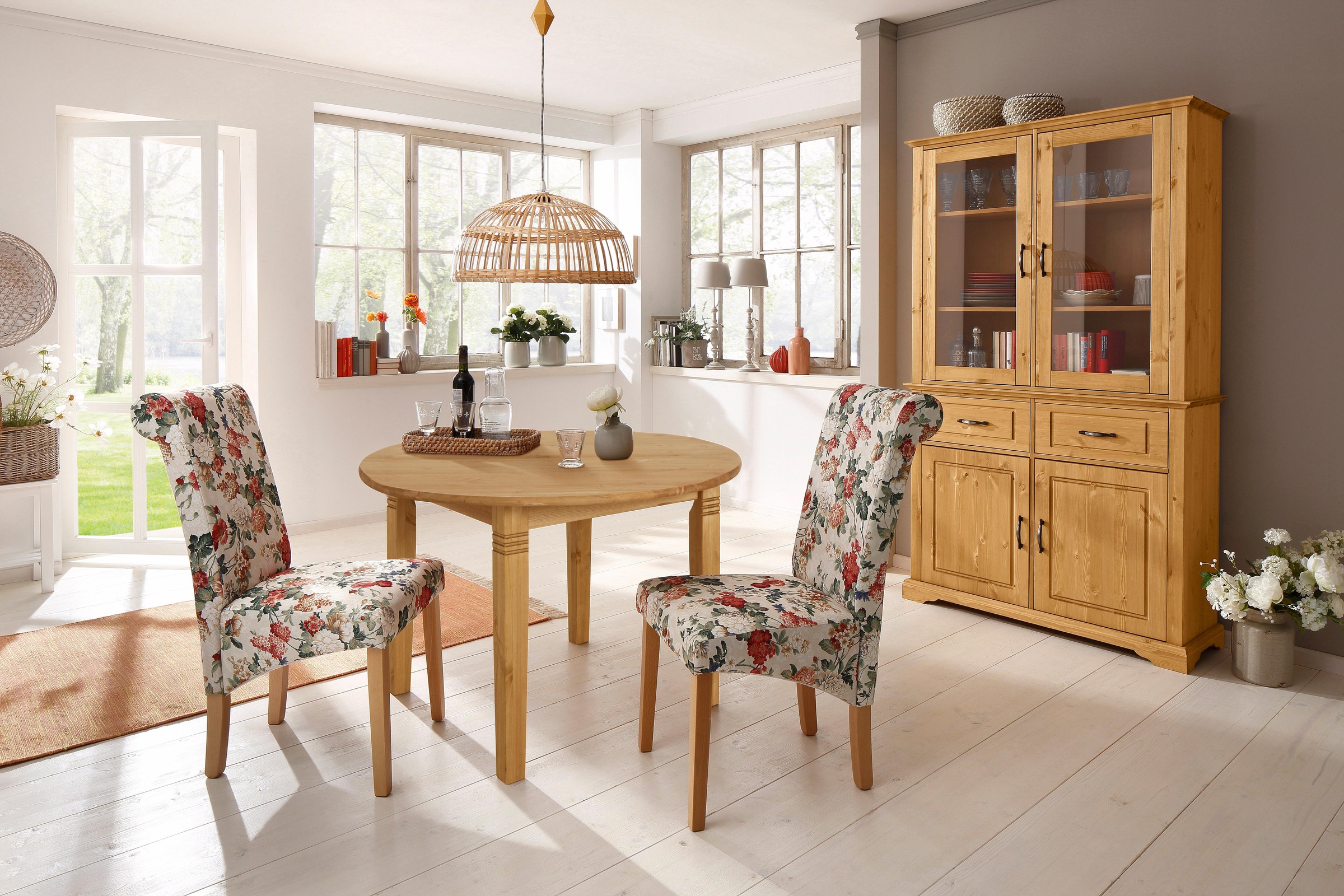 Thumbnail - OTTO home Esstisch "Danuta" aus massiver Kiefer, runde Ausführung