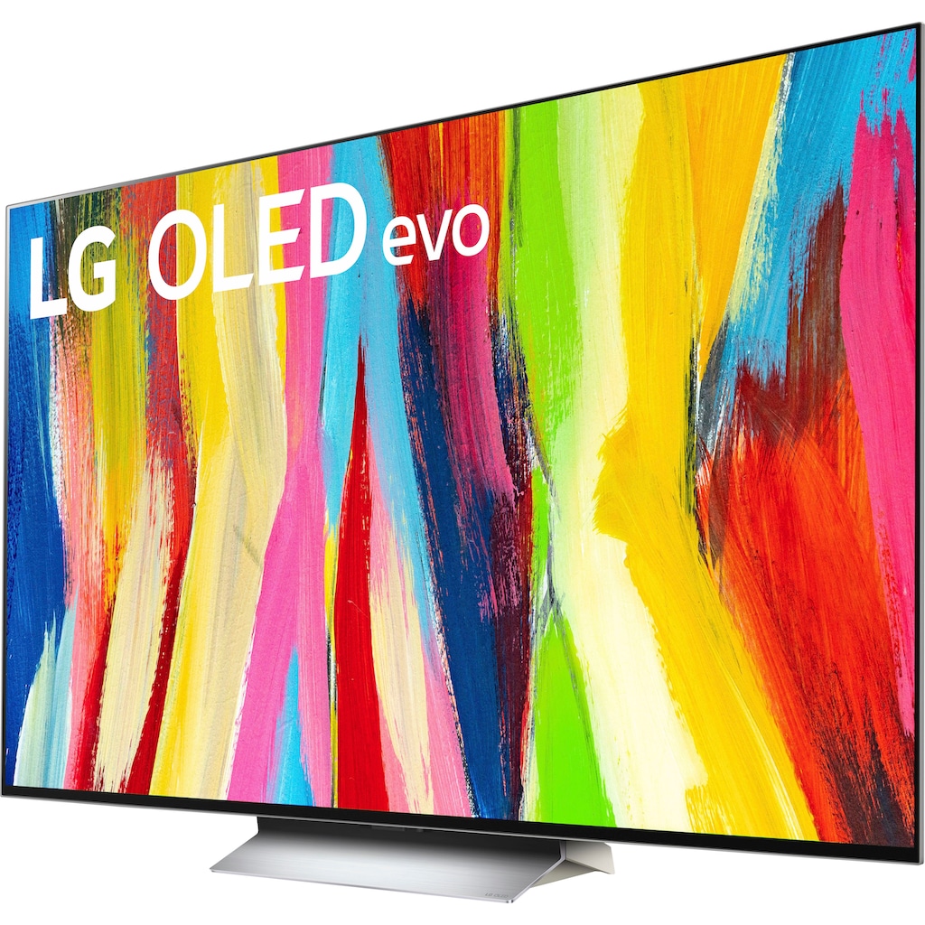 LG OLED-Fernseher »OLED65C22LB«, 164 cm/65 Zoll, 4K Ultra HD, Smart-TV, OLED evo, bis zu 120Hz, α9 Gen5 4K AI-Prozessor, Twin Triple Tuner