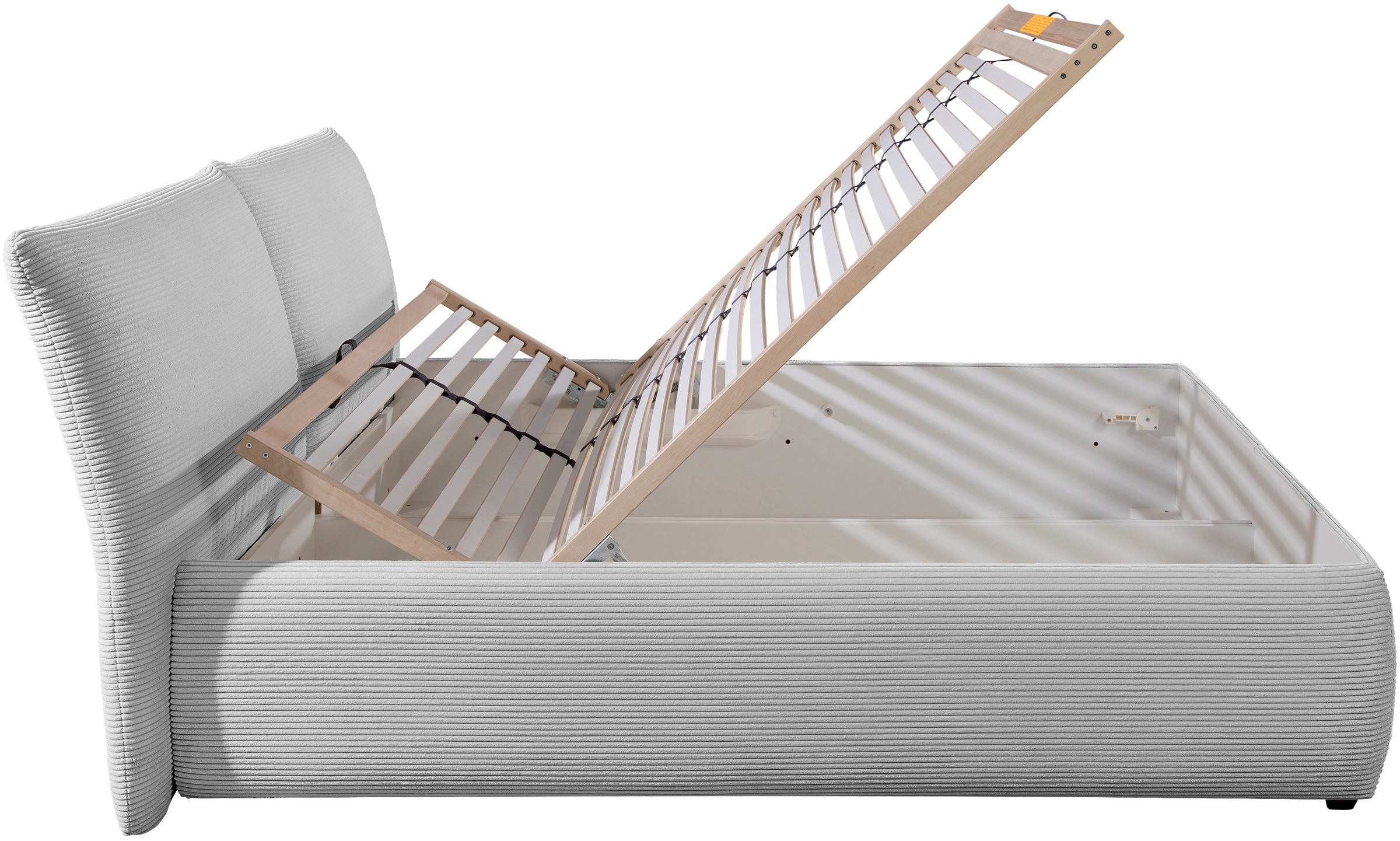 Thumbnail - Maintal Polsterbett "Wiesenbach, mit Cord-Bezug" wahlweise in Härtegrad H2, H3 oder H4