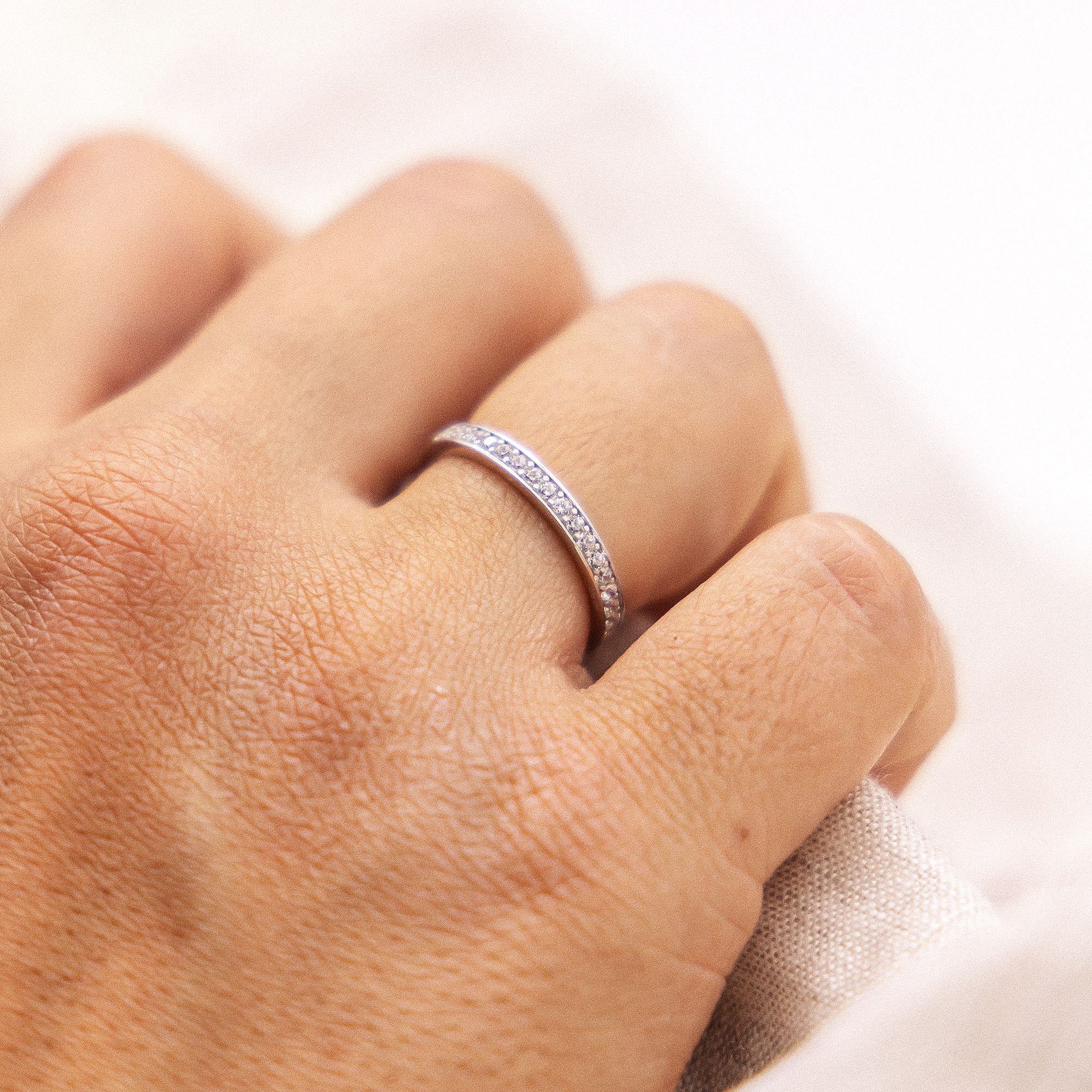 Fascination by Ellen K. Fingerring »Gold 375 Zirkonia weiß«