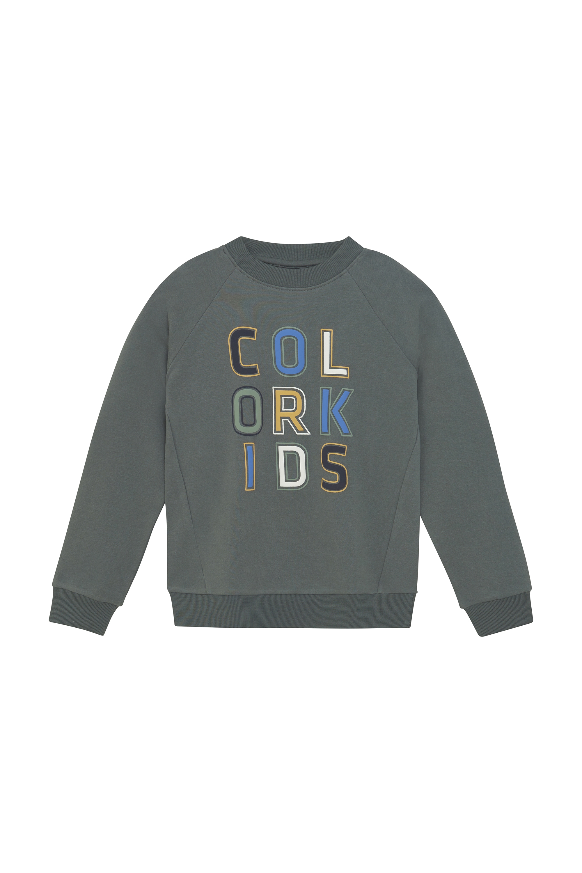COLOR KIDS Sweater "Sweater COSweat W. JR. Logo Print"