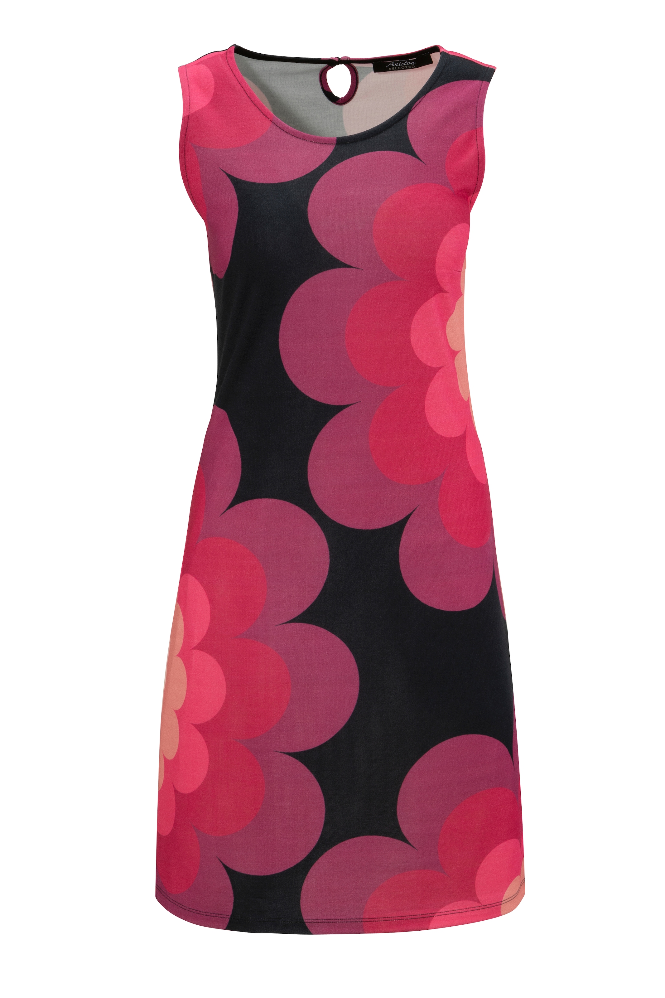 Aniston SELECTED NEUE mit für Blumendruck plakativem KOLLEKTION Sommerkleid, - BAUR | bestellen