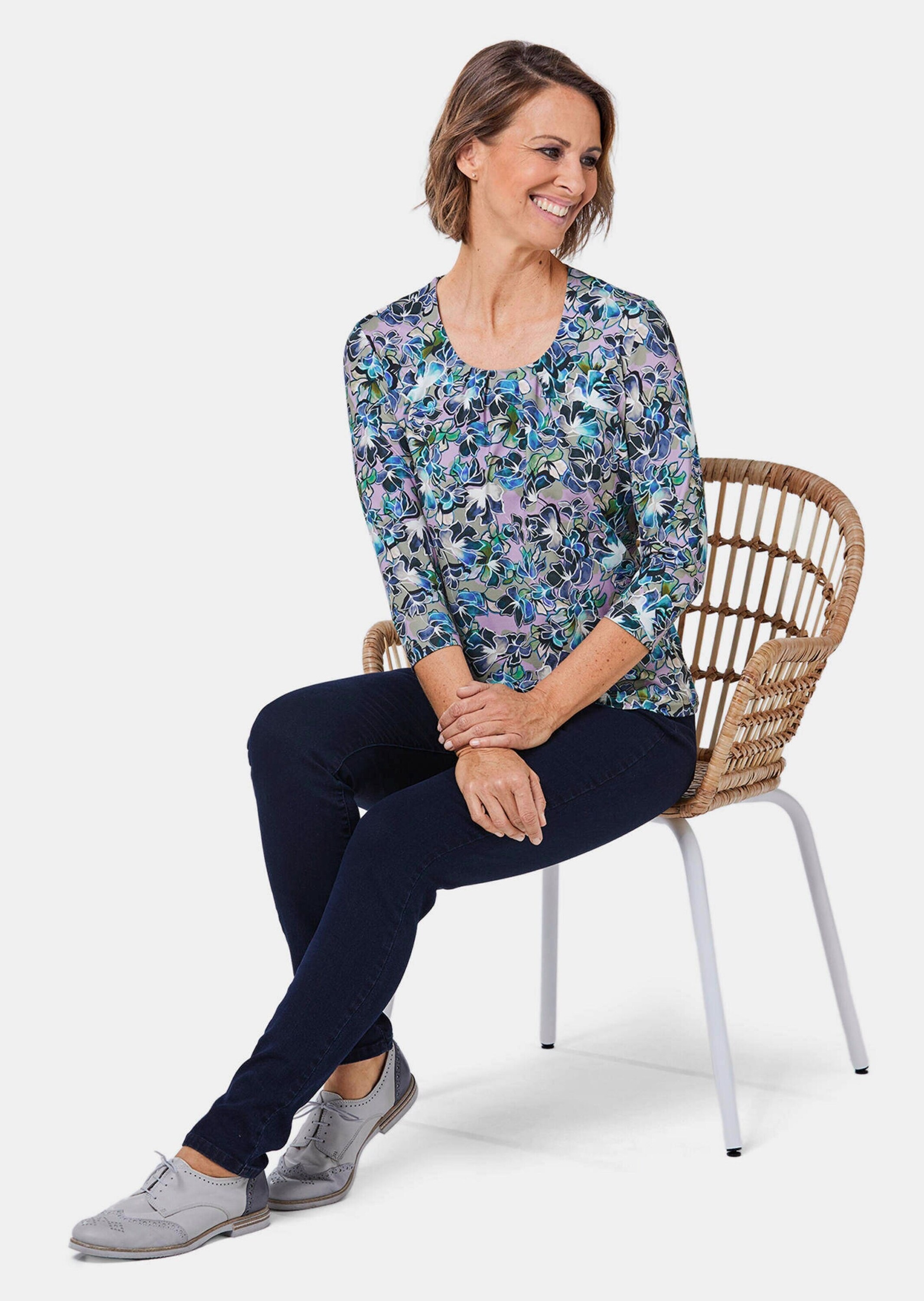 GOLDNER Print-Shirt »Bezauberndes Druckshirt«
