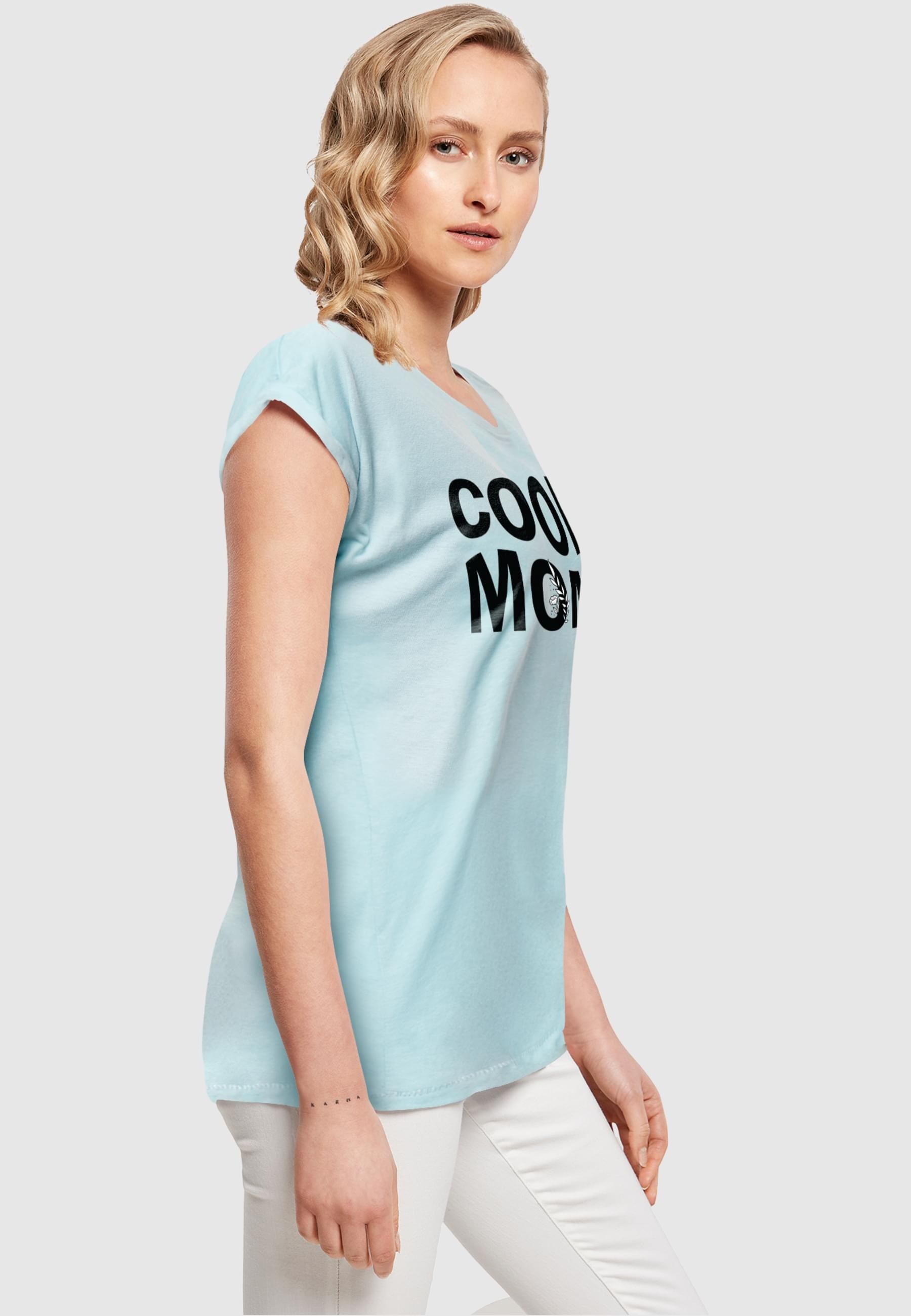 Merchcode T-Shirt »Merchcode Damen Ladies Mothers Day - Cool mom T-Shirt«, (1 tlg.)