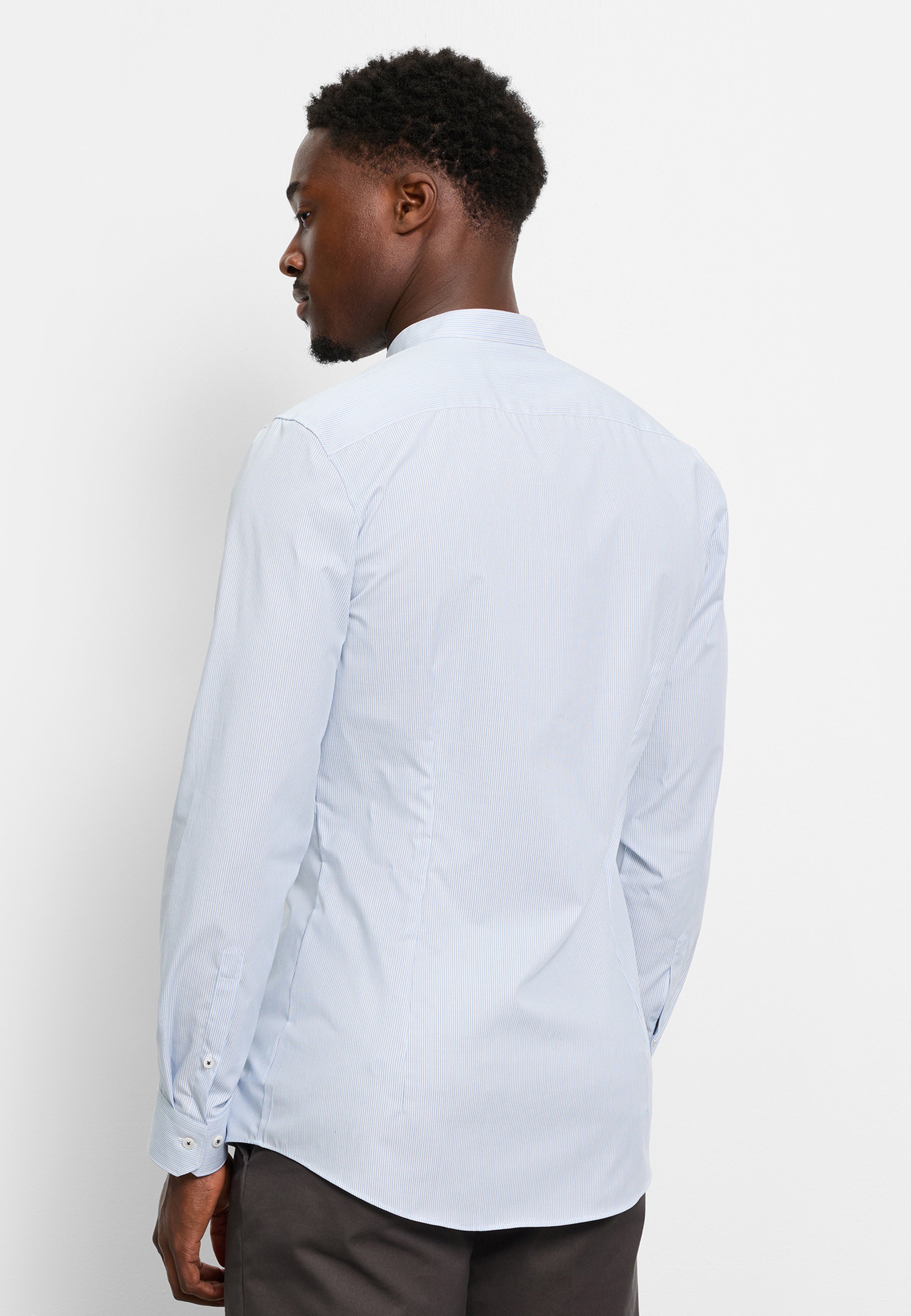 OLYMP Businesshemd »OLYMP No. Six, super slim, Businesshemd, Stehkragen«