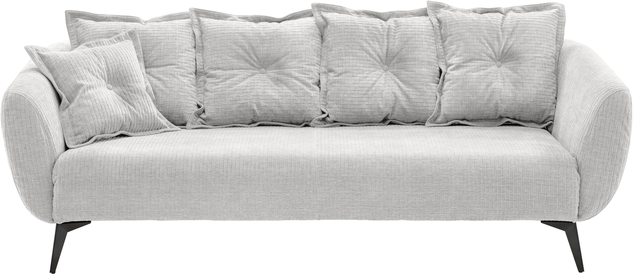 Home affaire 3-Sitzer "Baggio Breite 236 cm, modernes Sofa, hoher Fuß, bequ günstig online kaufen