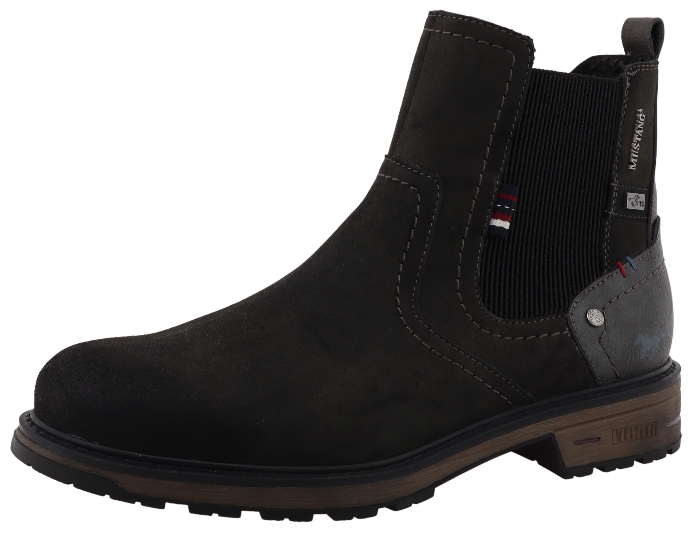 Mustang Shoes Chelseaboots "Marian", Stiefelette, Boots mit Warmfutter günstig online kaufen