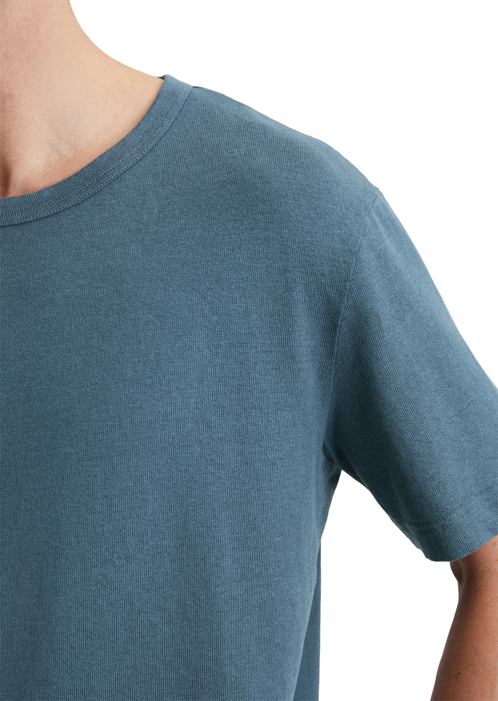 Marc O'Polo T-Shirt »aus Leinen mit Bio-Baumwolle«
