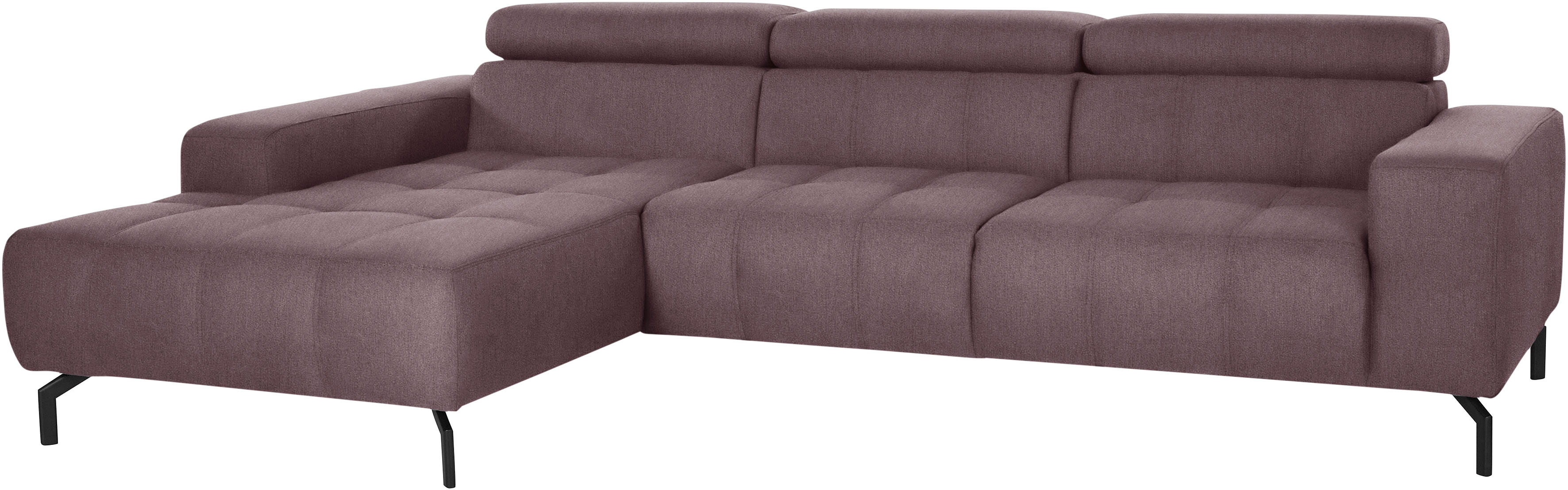 Thumbnail - DOMO collection Ecksofa "Cunelli tolle Sitznähte als Designelement, fester Sitzkomfort, L-Form", wahlweise mit 6-fach ve...