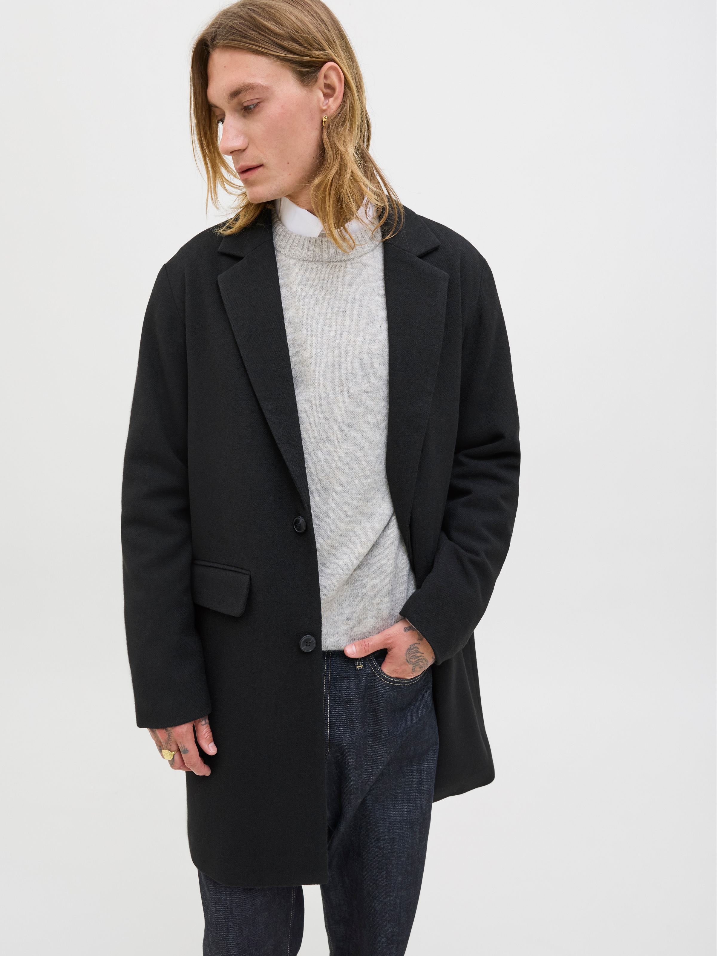 Jack & Jones Langmantel "JJEHARRIS COAT SN" günstig online kaufen