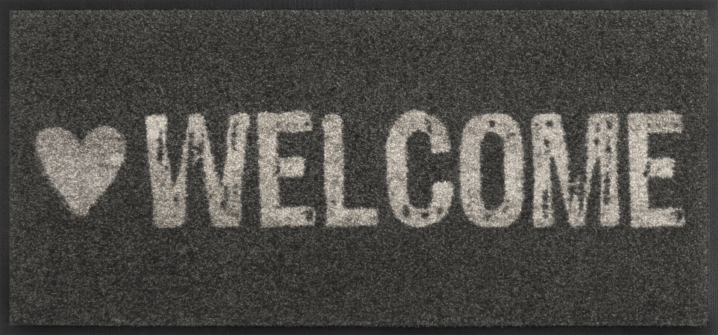 wash+dry by Kleen-Tex Läufer »Warmly Welcome«, rechteckig, 7 mm Höhe