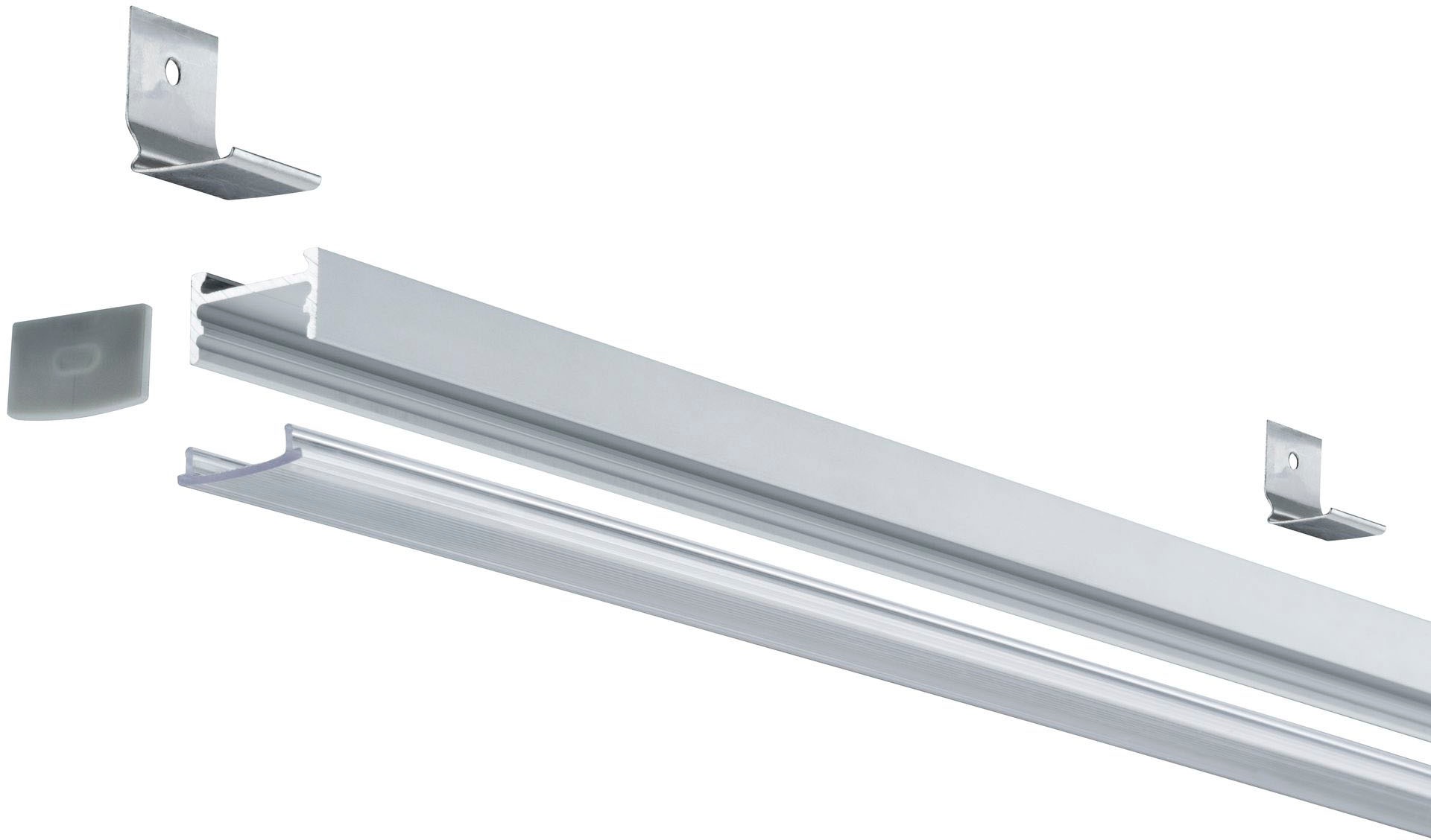 Paulmann LED-Streifen kaufen 1m Profil BAUR | eloxiert« Diffusor mit »Square Alu