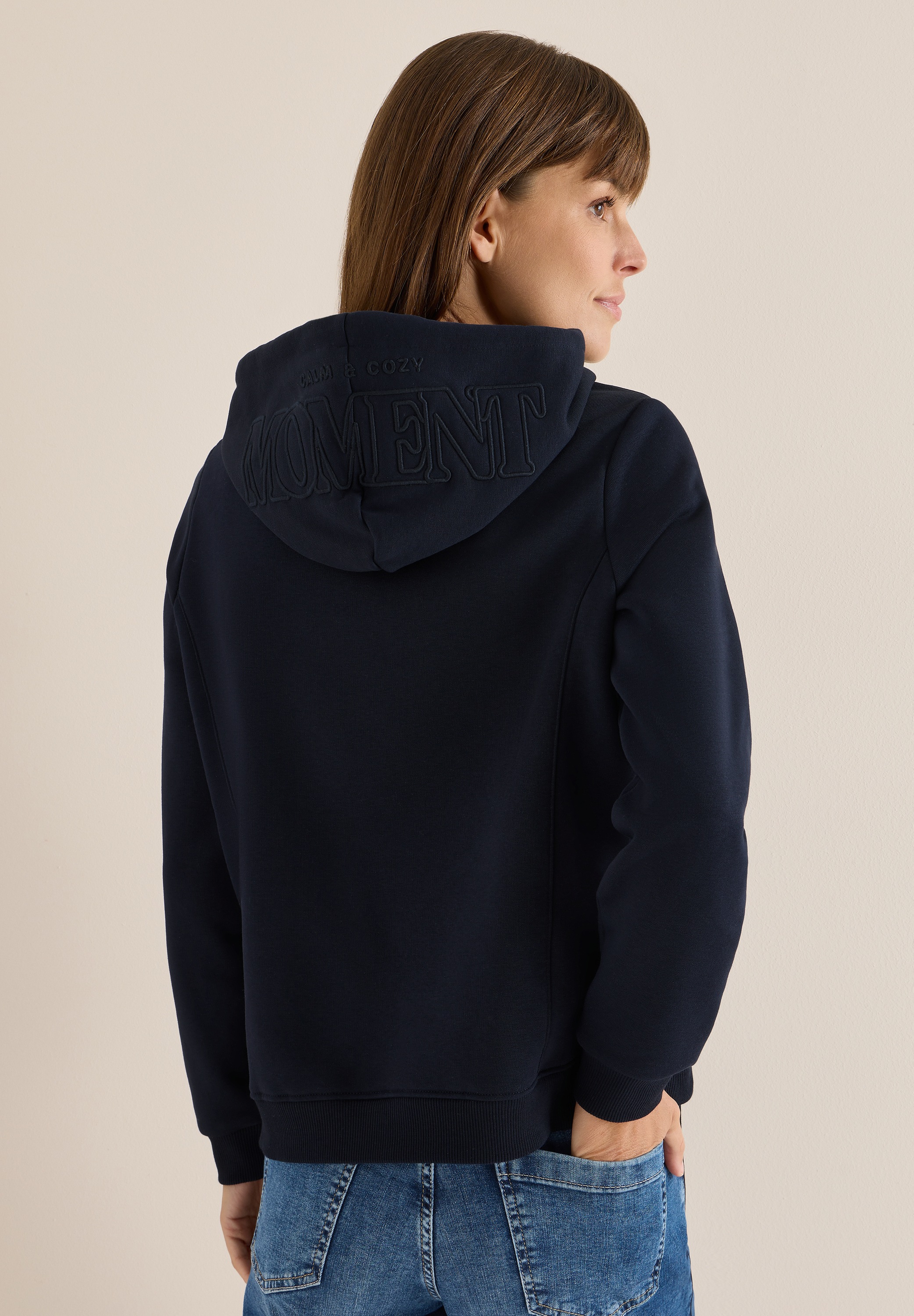 Cecil Sweatshirt, mit Kapuze mit Tunnelzugband günstig online kaufen