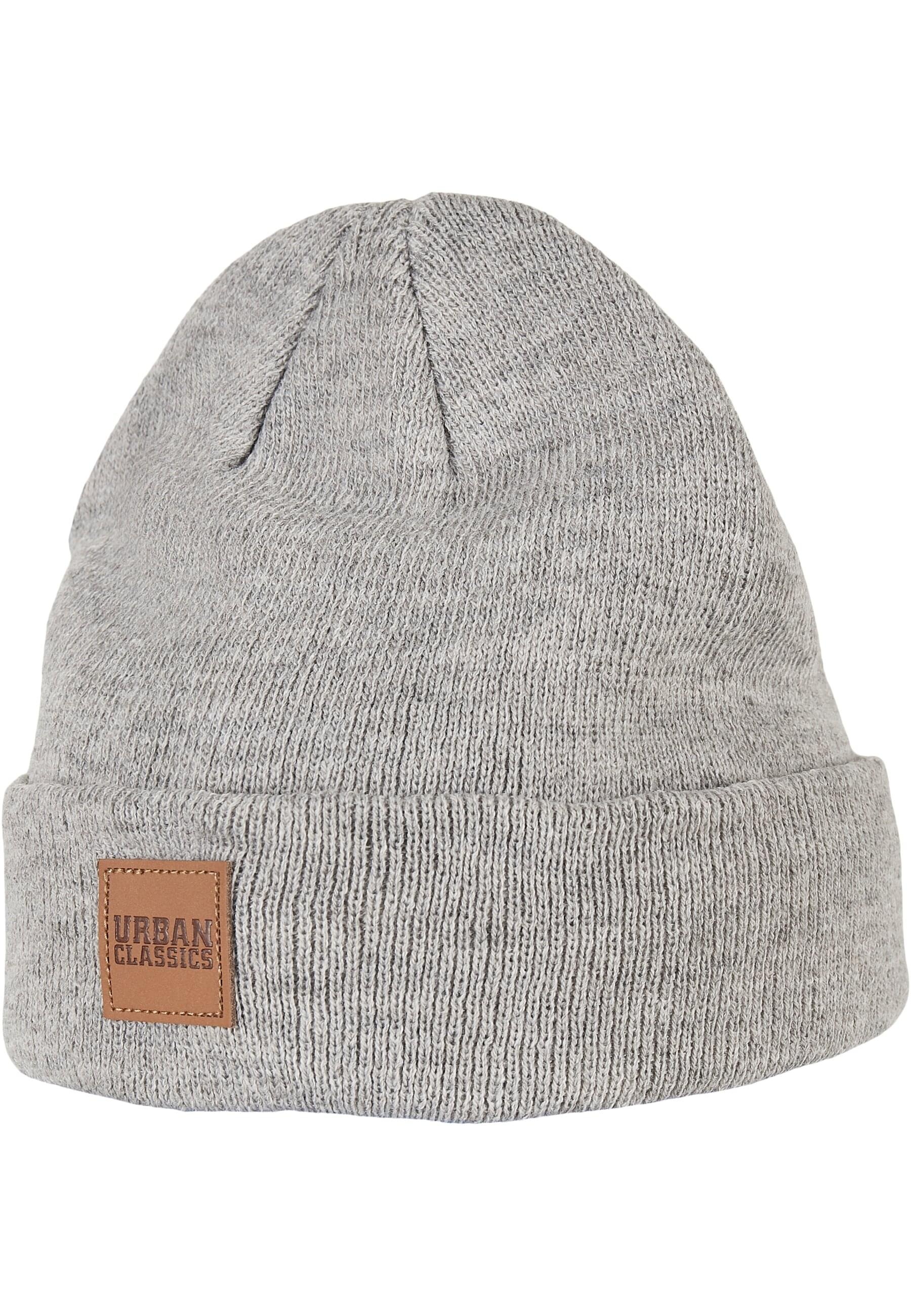 URBAN CLASSICS Beanie »Urban Classics Damen Logopatch Beanie Kids 2-Pack«, (1 St.)