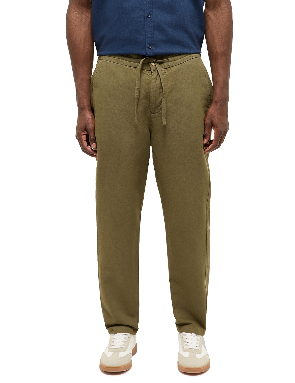 MUSTANG 5-Pocket-Hose "Herren Style Milano Linen Jogger"