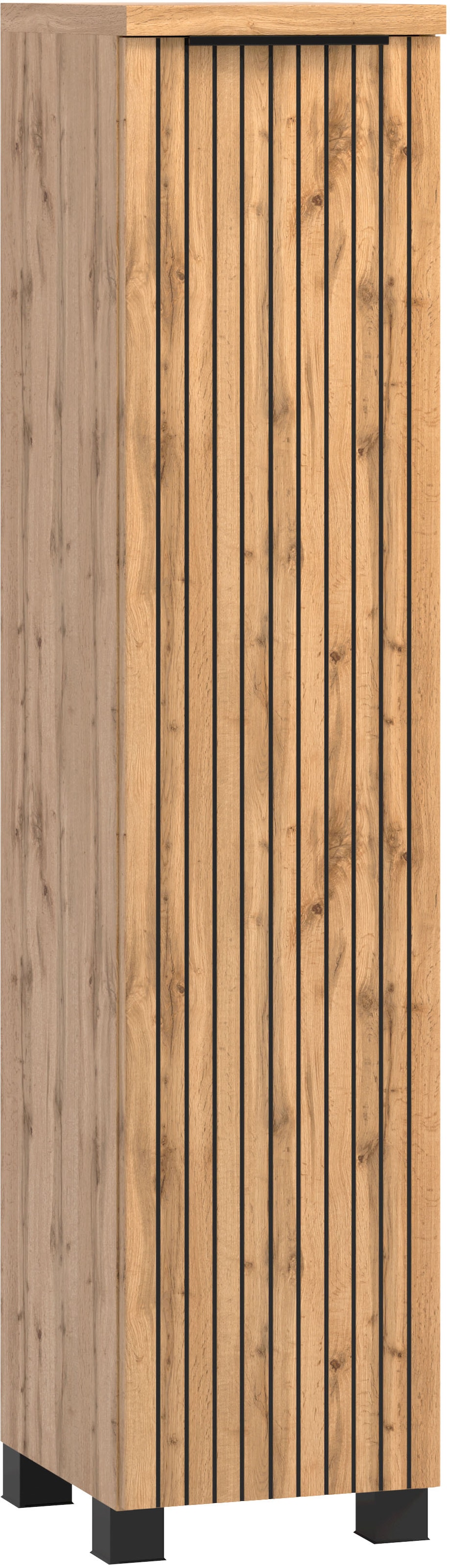 welltime Midischrank, Welltime, Breite 30 cm, reversibel, 1 Tür, gedämpft