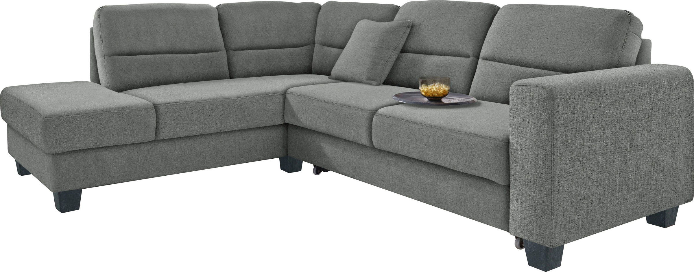 TRENDMANUFAKTUR Ecksofa "Chamber, zeitlos und modern, hoher Sitzkomfort, L- günstig online kaufen