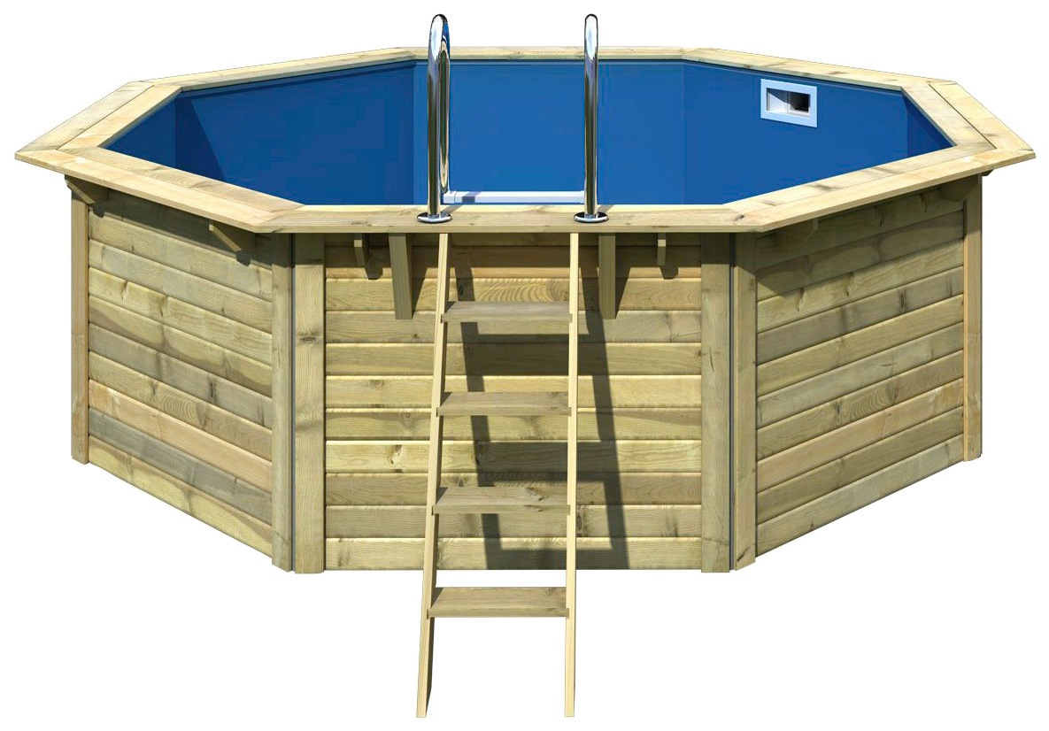 KONIFERA Achteckpool "MADRID V1" BxLxH: 400x400x124 cm günstig online kaufen