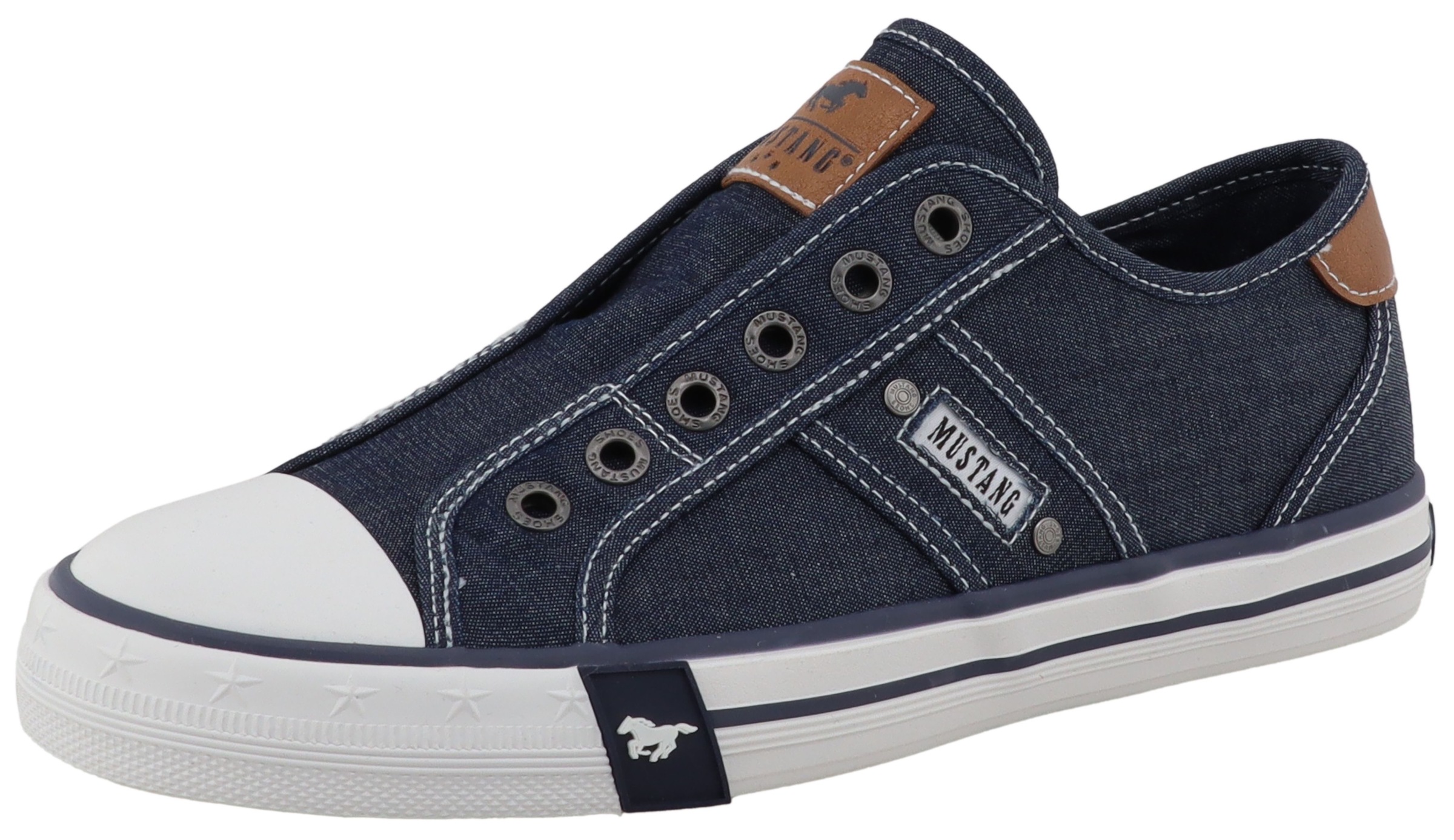 Mustang Shoes Slip-On Sneaker "Winona" Slipper, Halbschuh mit modischen Kon günstig online kaufen