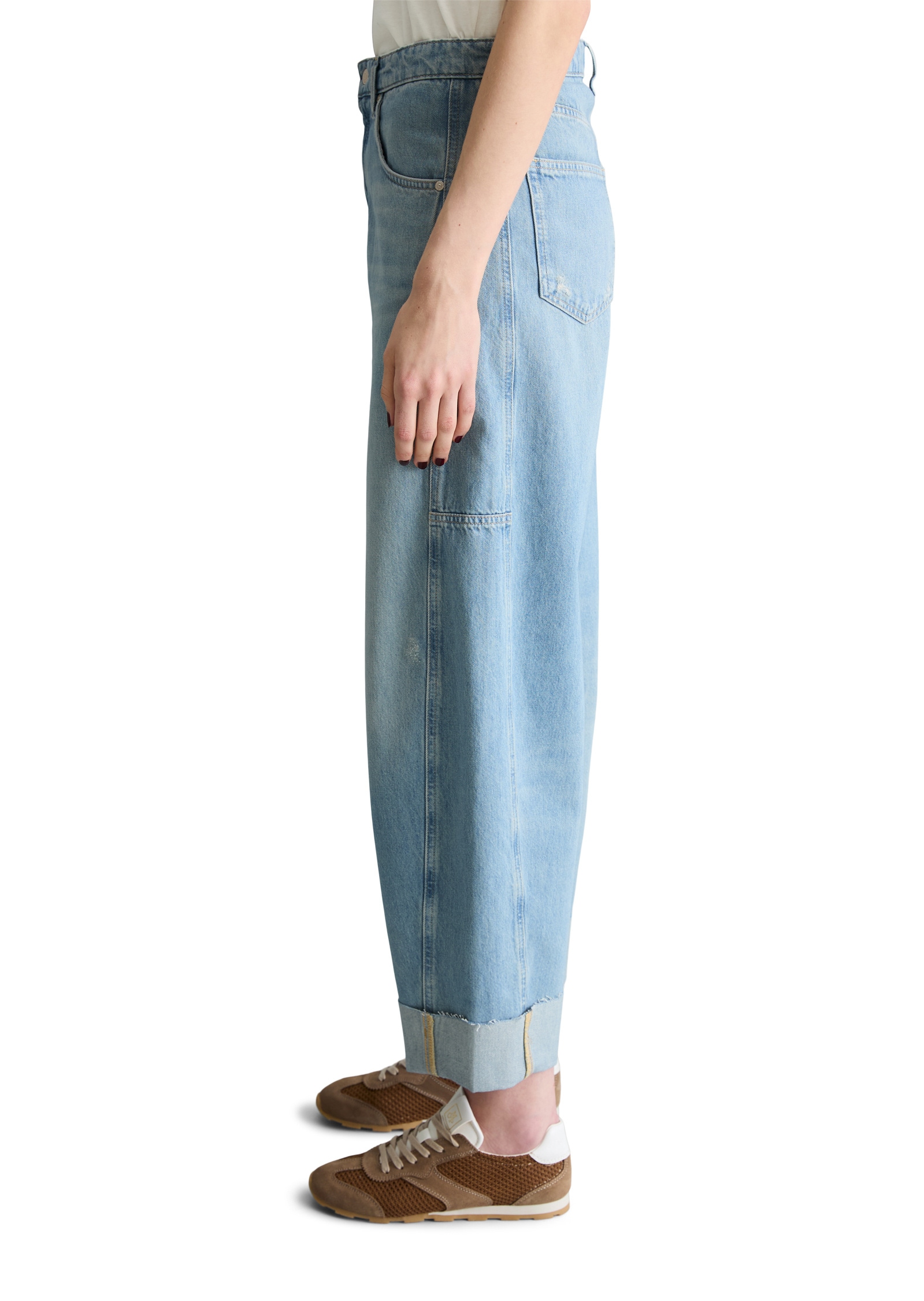 Marc O'Polo DENIM Weite Jeans »aus reiner Bio-Baumwolle«