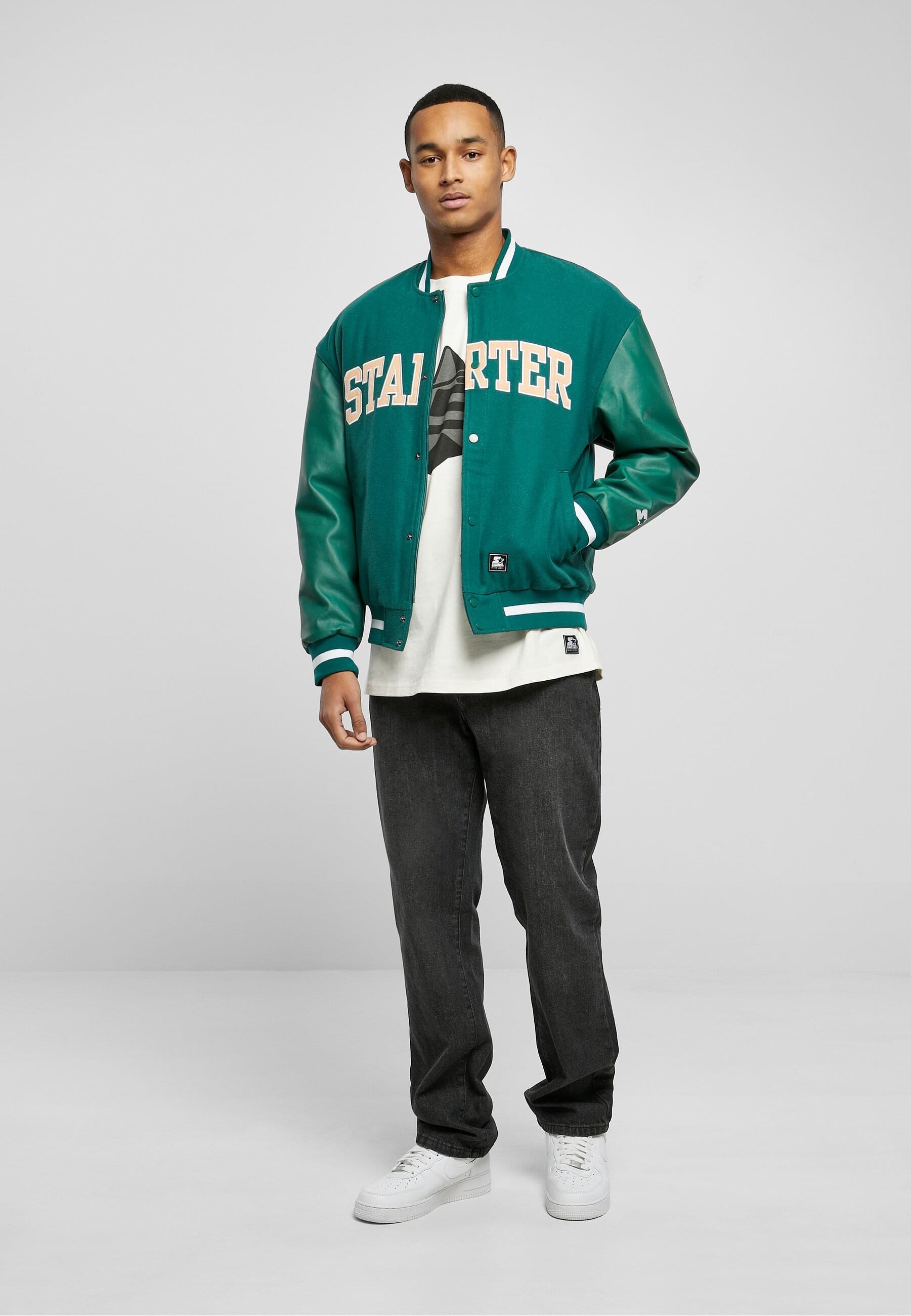 Starter Black Label Allwetterjacke »Starter Black Label Herren Starter Team Jacket«, (1 St.), ohne Kapuze
