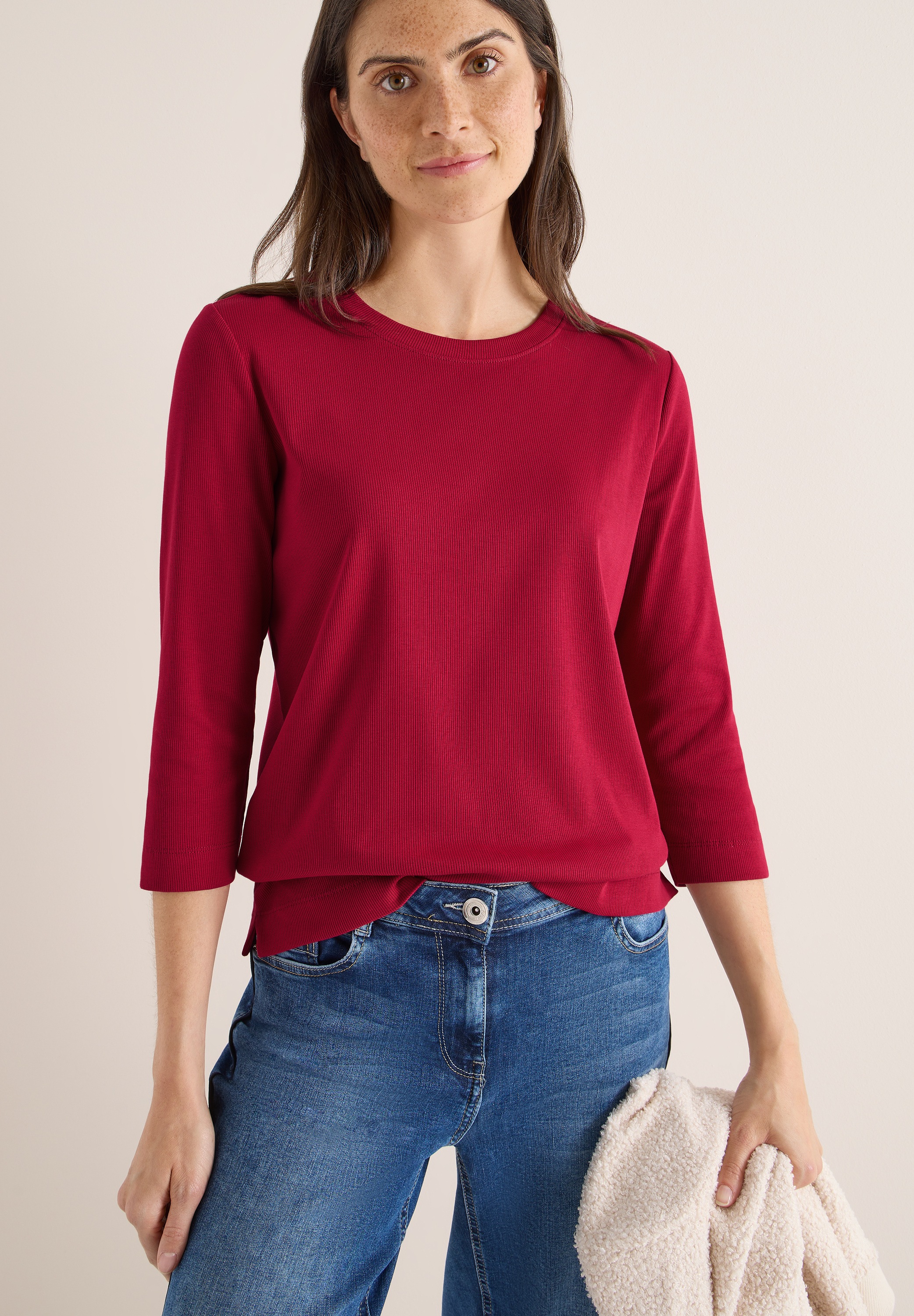 Cecil 3/4-Arm-Shirt mit 3/4-Ärmel günstig online kaufen