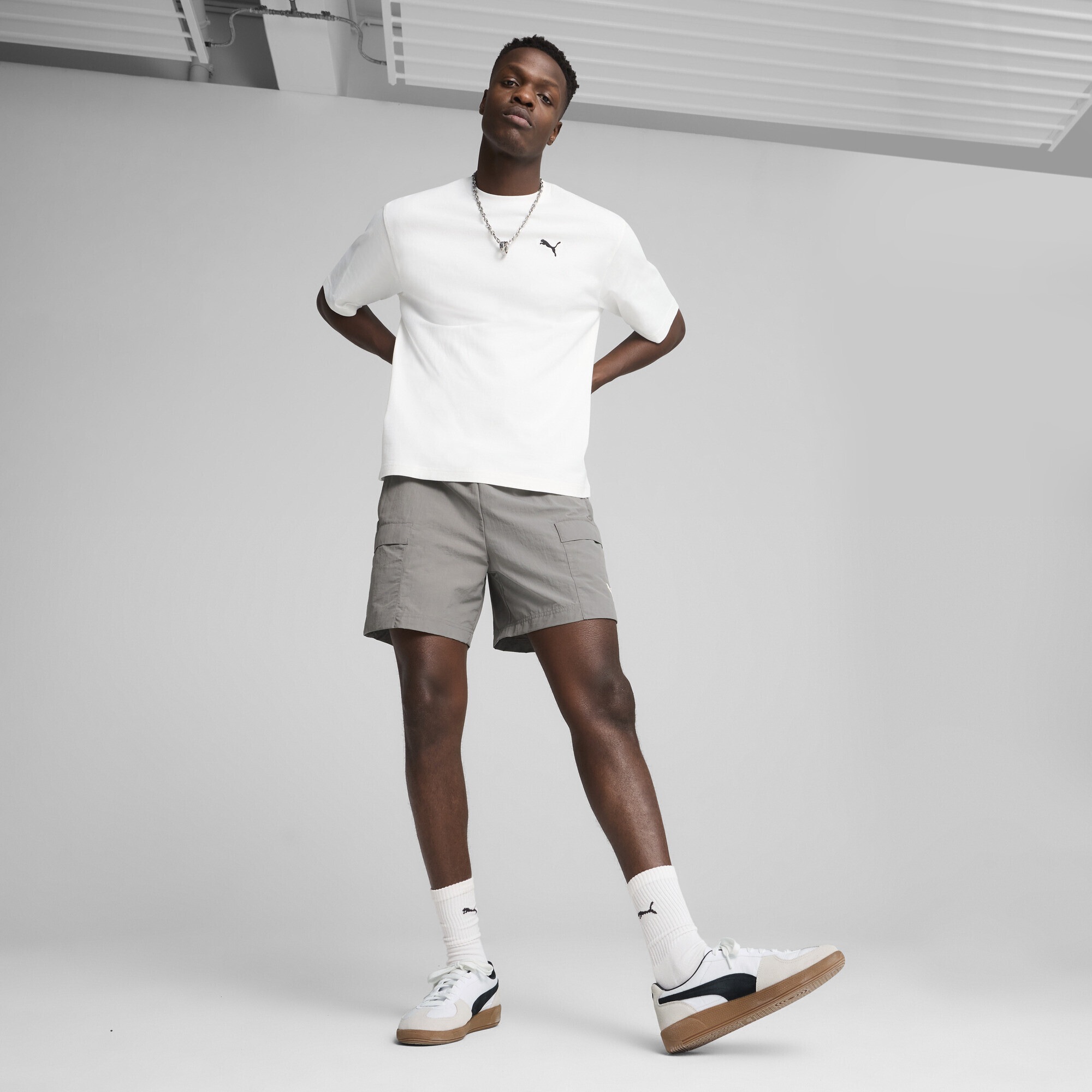 PUMA T-Shirt »WARDROBE ESS Boxy T-Shirt Herren«
