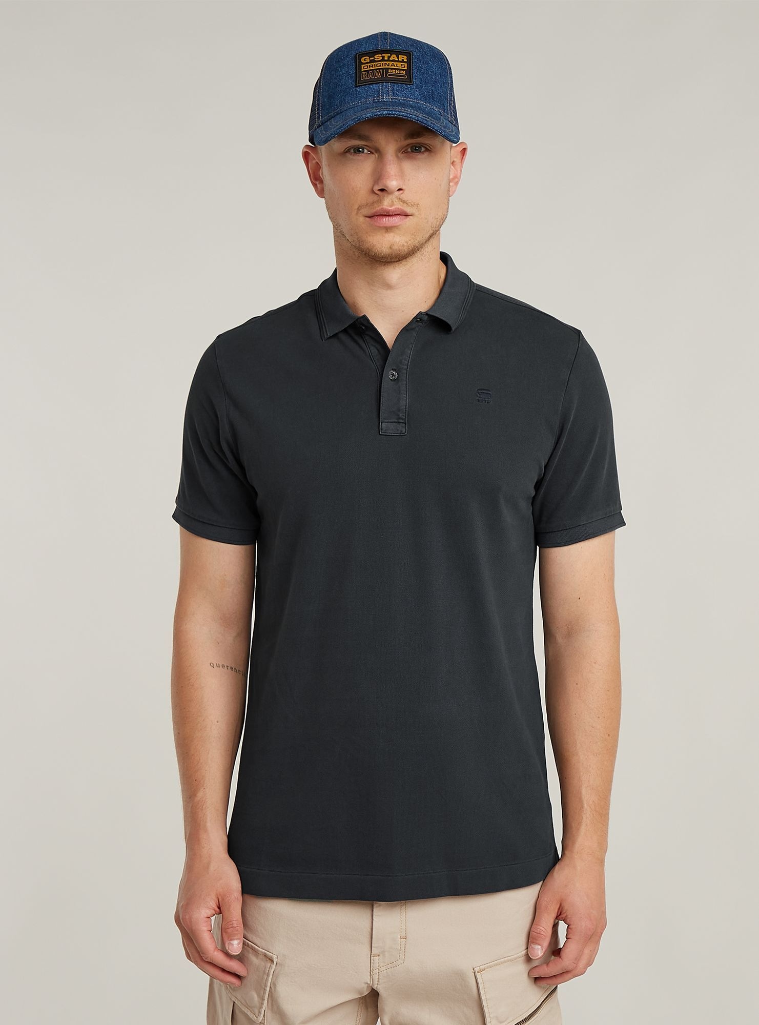 G-STAR Poloshirt "Dunda Overdyed Slim Poloshirt" günstig online kaufen