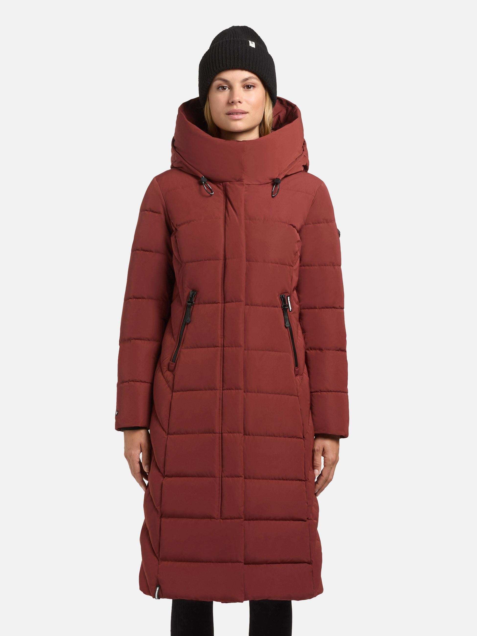 KHUJO Sensy-YM Women Winter Coat Dark Red XS