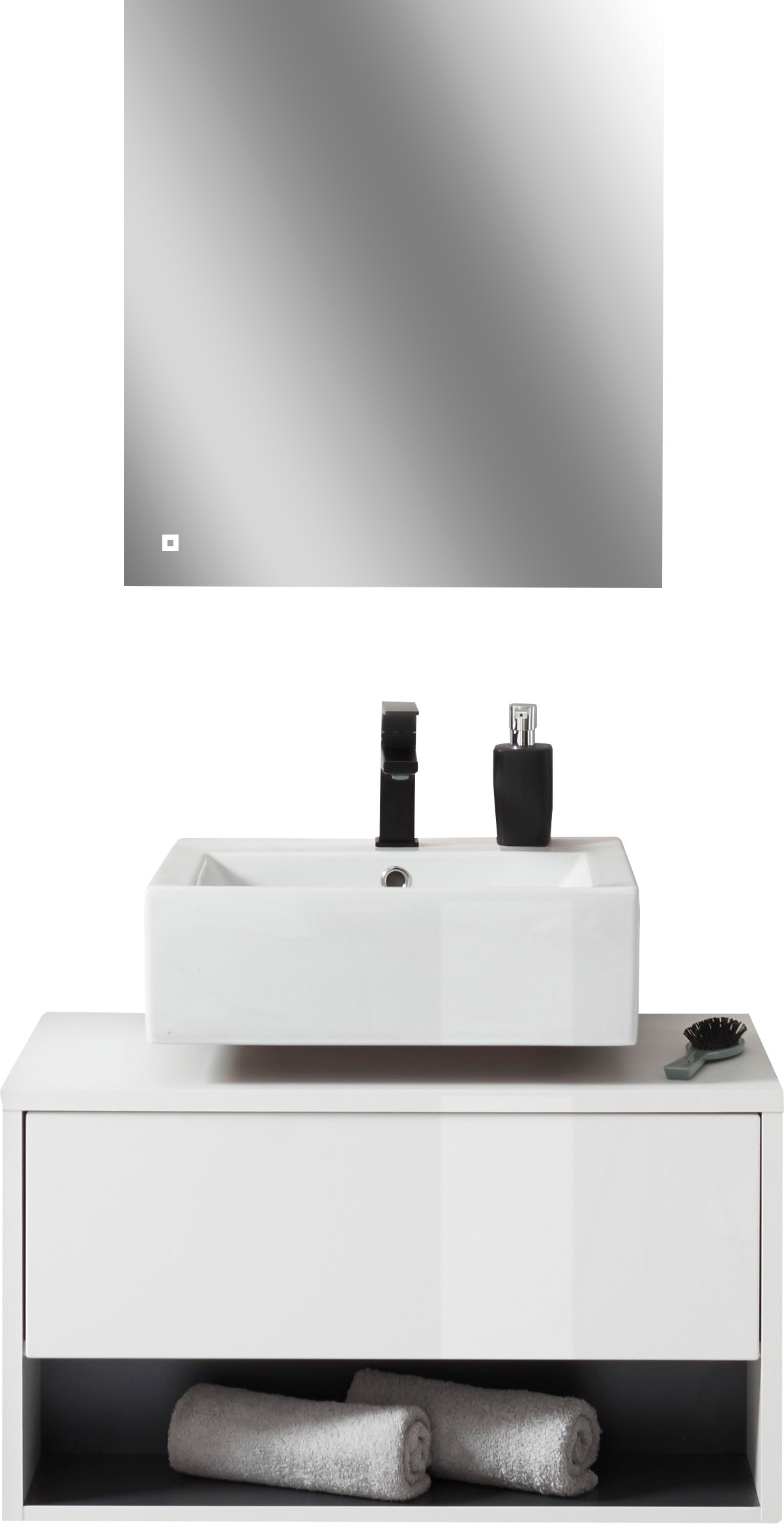 Home affaire Badmöbel-Set "Studio Line, Bad im modernen Design, 2-teiliges günstig online kaufen