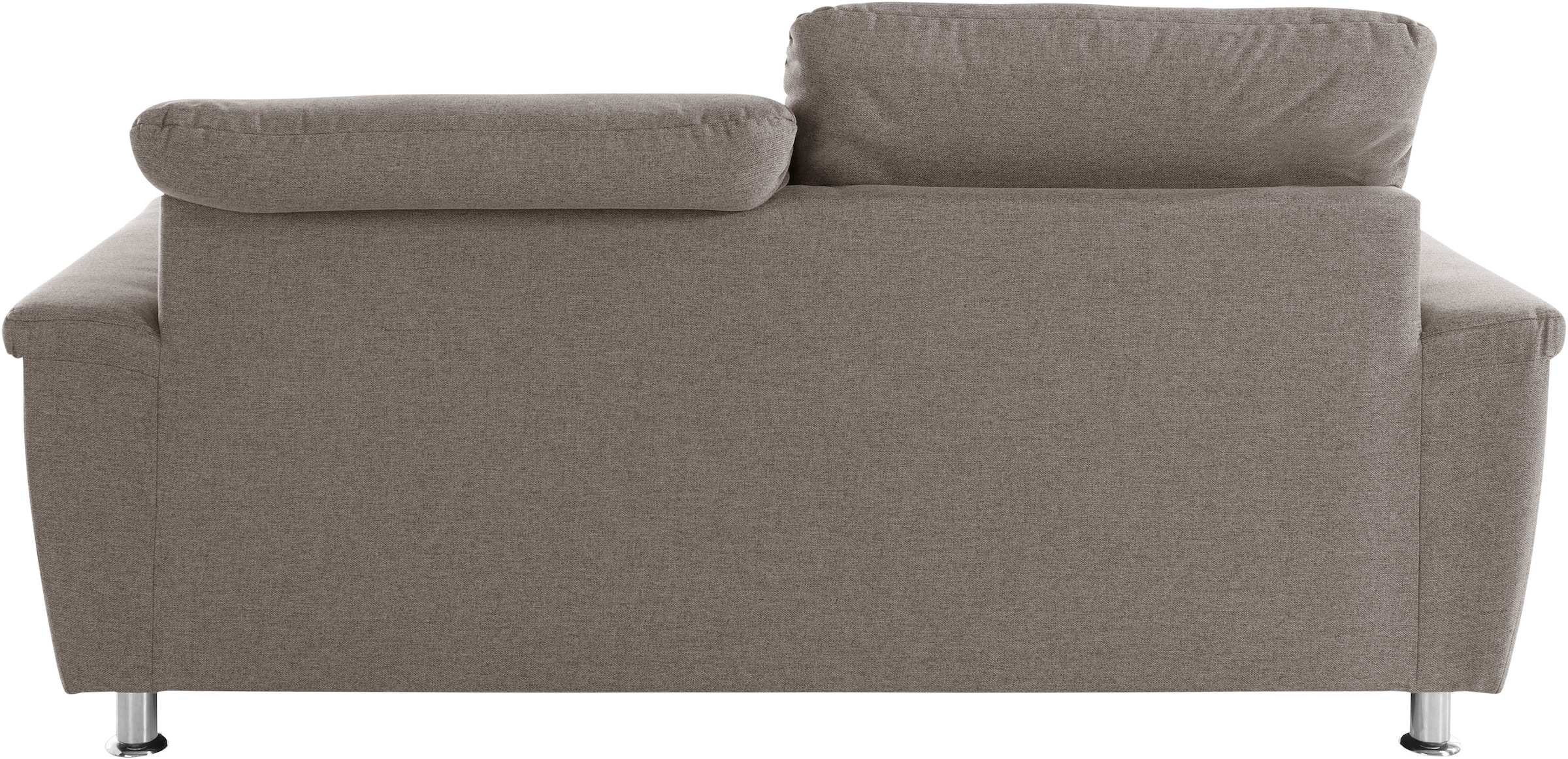 DOMO collection 2-Sitzer »Franzi«, wahlweise mit Kopfteilverstellung, inklusive Zierkissen