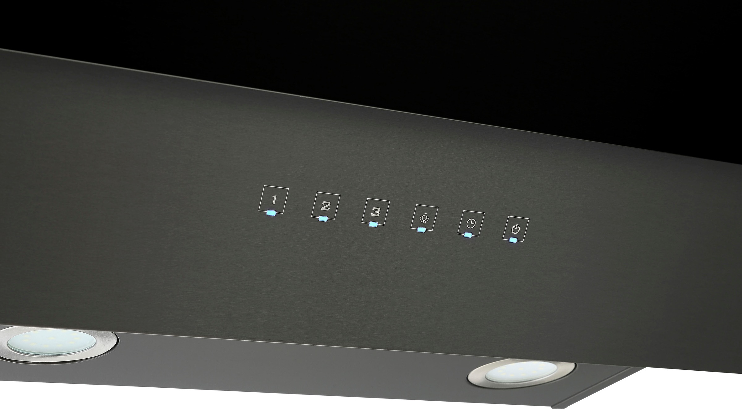 Thumbnail - RESPEKTA Kopffreihaube "CH 66060 BSGA" 90 cm, 3 Leistungsstufen, LED-Beleuchtung, Ab- und Umluftfähig