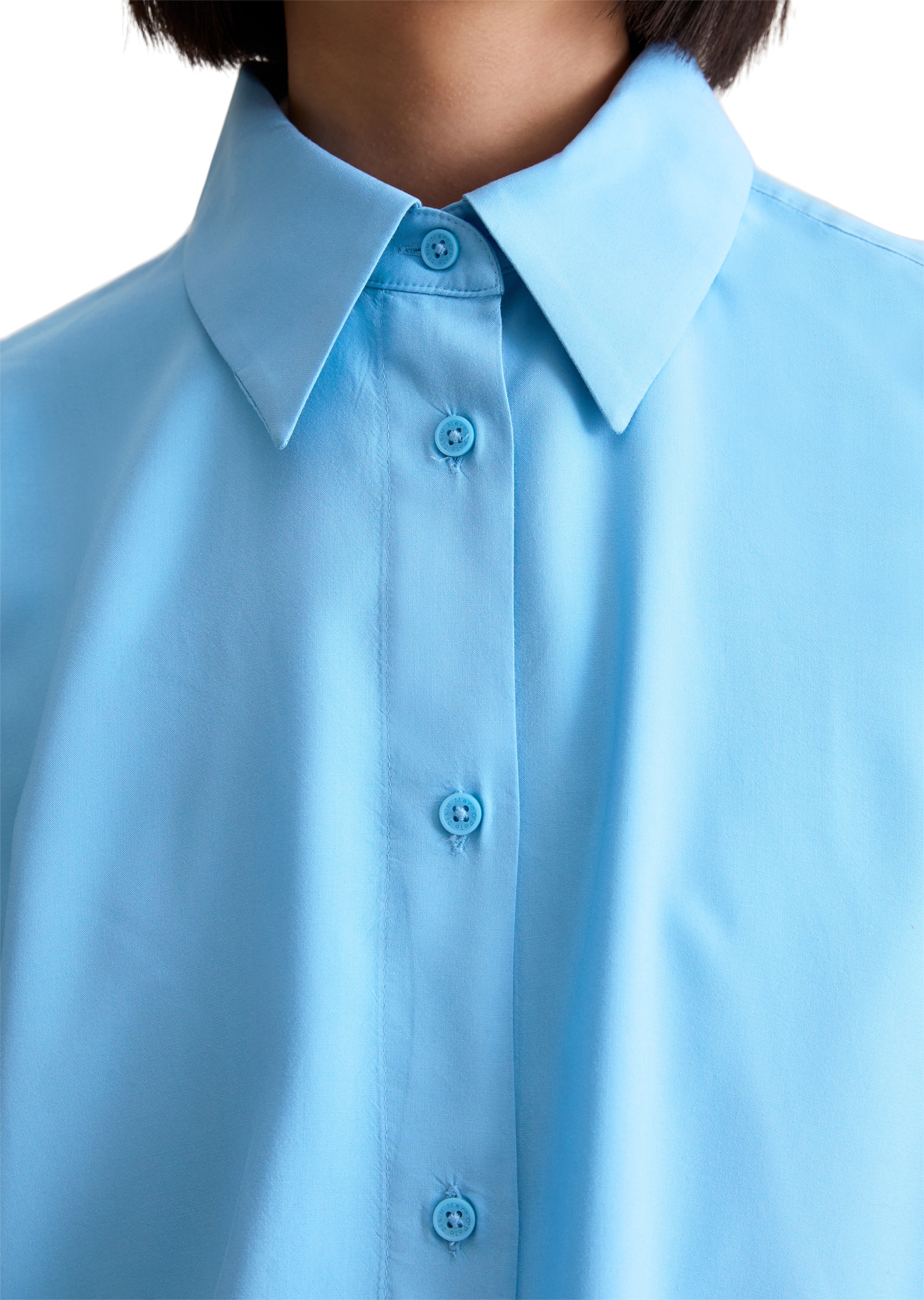 Marc O'Polo DENIM Langarmbluse »aus LENZING™ ECOVERO™«