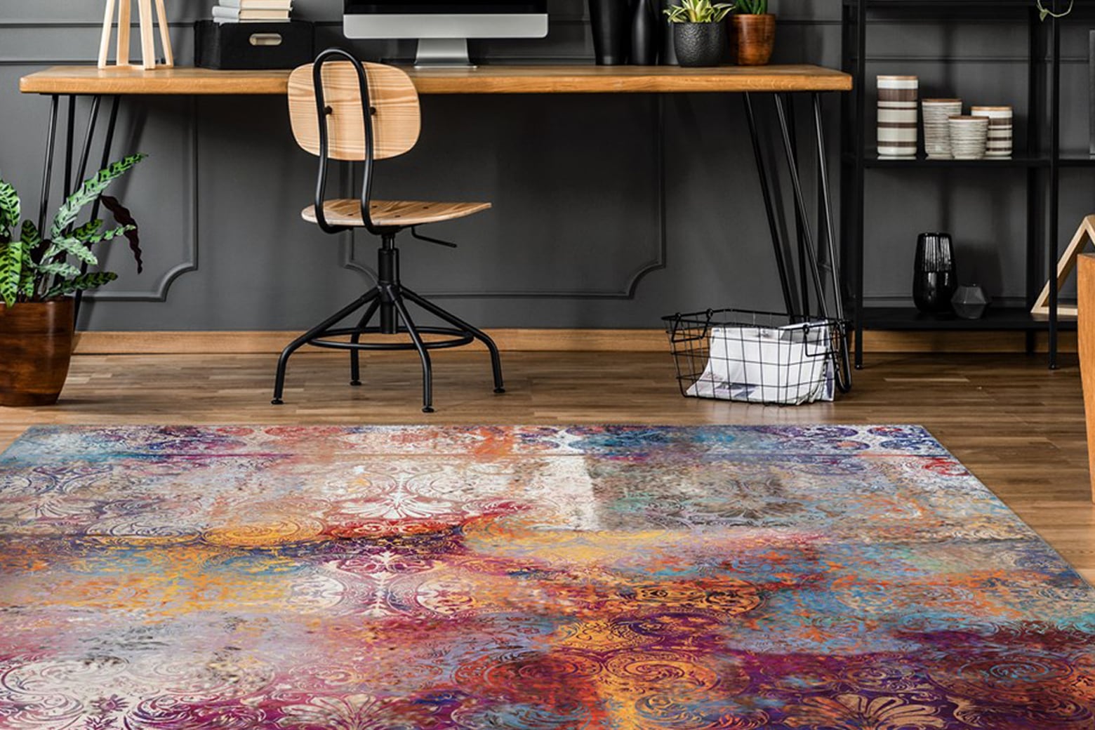 calo-deluxe Teppich »Castor 500«, rechteckig, 6 mm Höhe, Kurzflor, Wohnzimmer