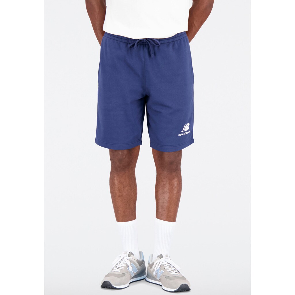 New Balance Sweatshorts »NB ESSENTIALS STACKED LOGO FLEECE SHORT« New Balance Sweatshorts »NB ESSENTIALS STACKED LOGO FLEECE SHORT«