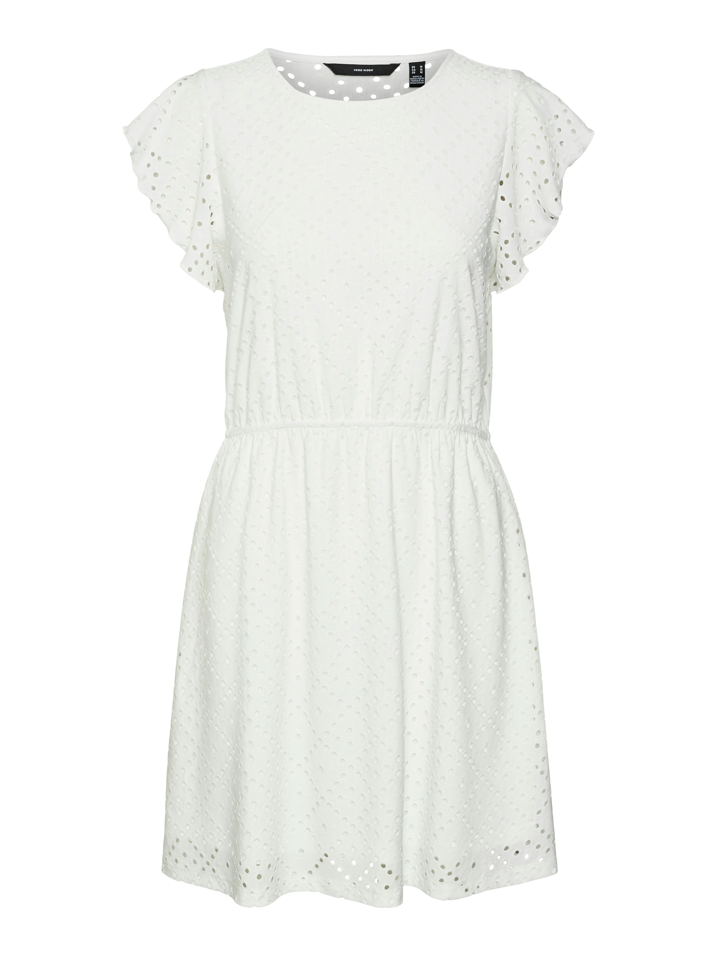 Vero Moda Minikleid »VMTASSA SL FRILL  SHORT DRESS JRS NOOS« Materialmix, regular fit