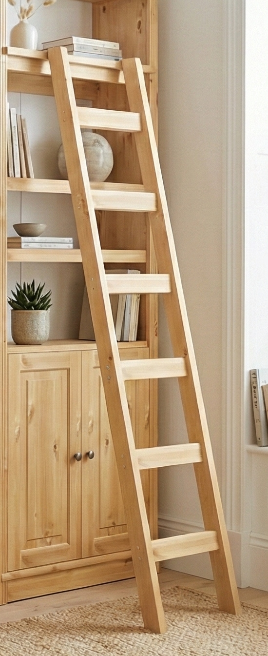 OTTO home Leiterregal »Soeren« aus massiver Kiefer, funktionales Design, FSC®-zertifiziert