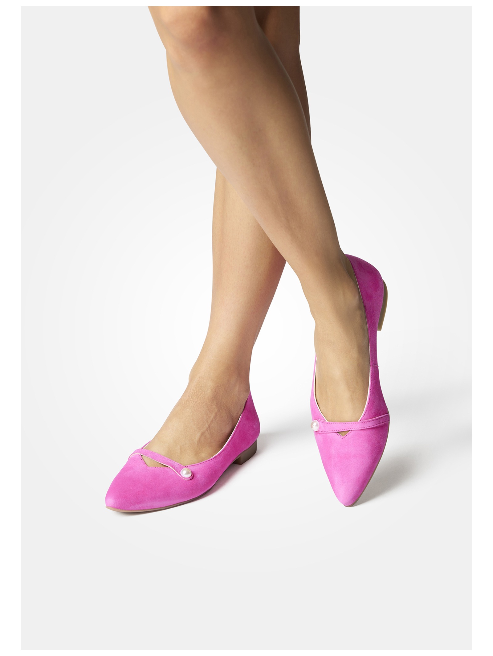 Paul Green Ballerina »Paul Green Ballerinas Veloursleder«